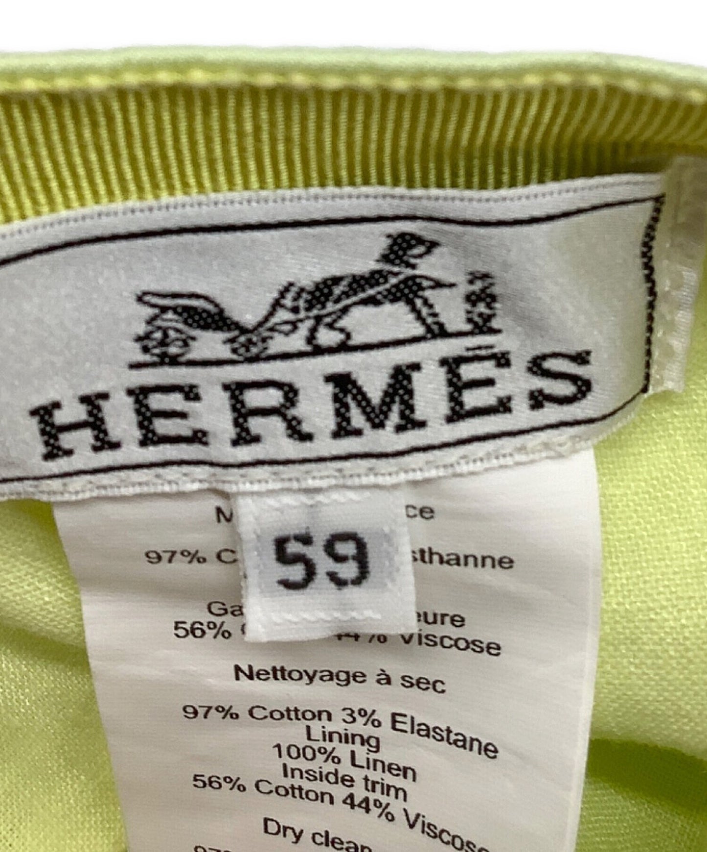[Pre-owned] HERMES Casket Nevada Look at Mi H231076N
