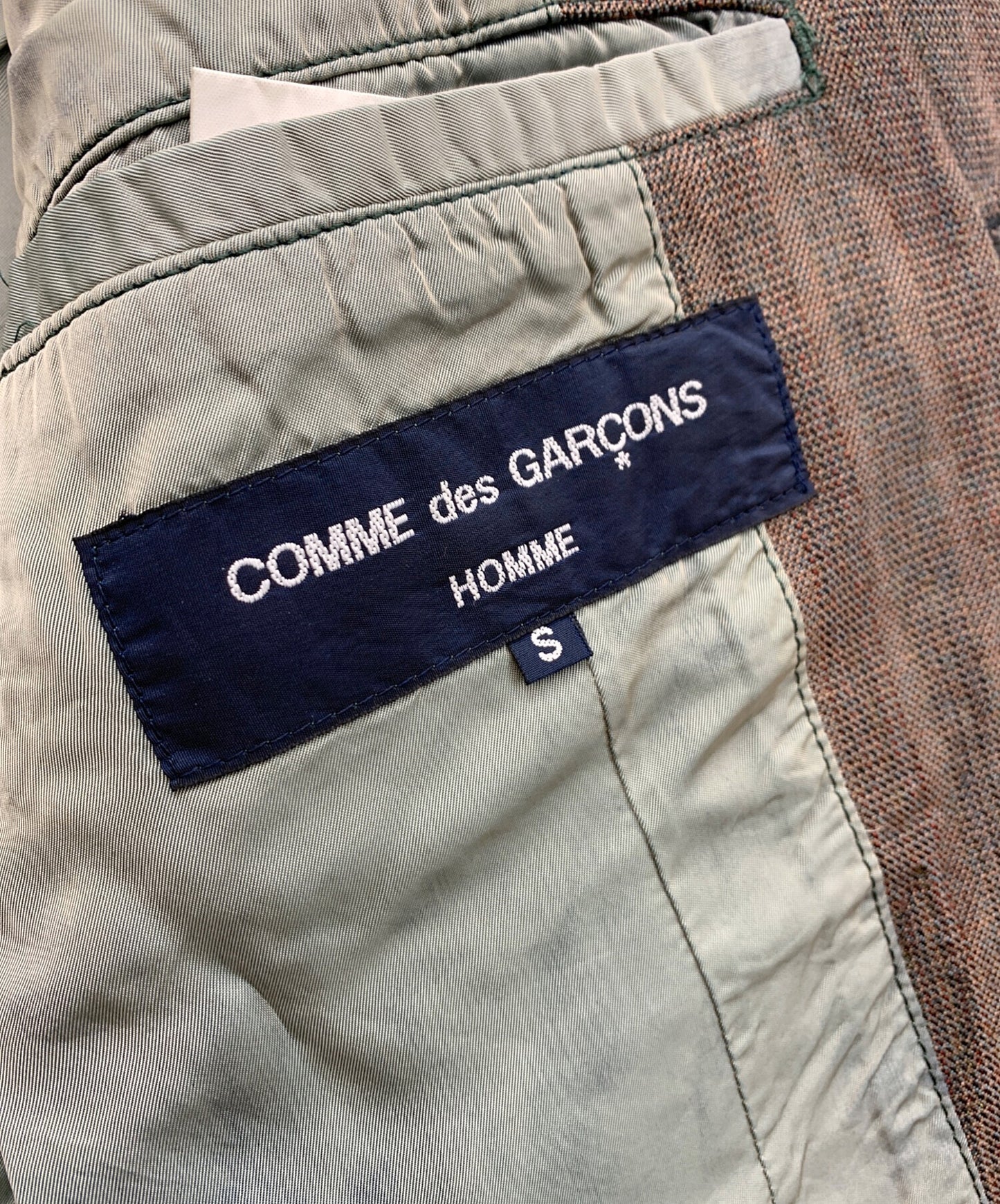 [Pre-owned] COMME des GARCONS HOMME Garment Washed Wool Tailored Jacket HN-J012