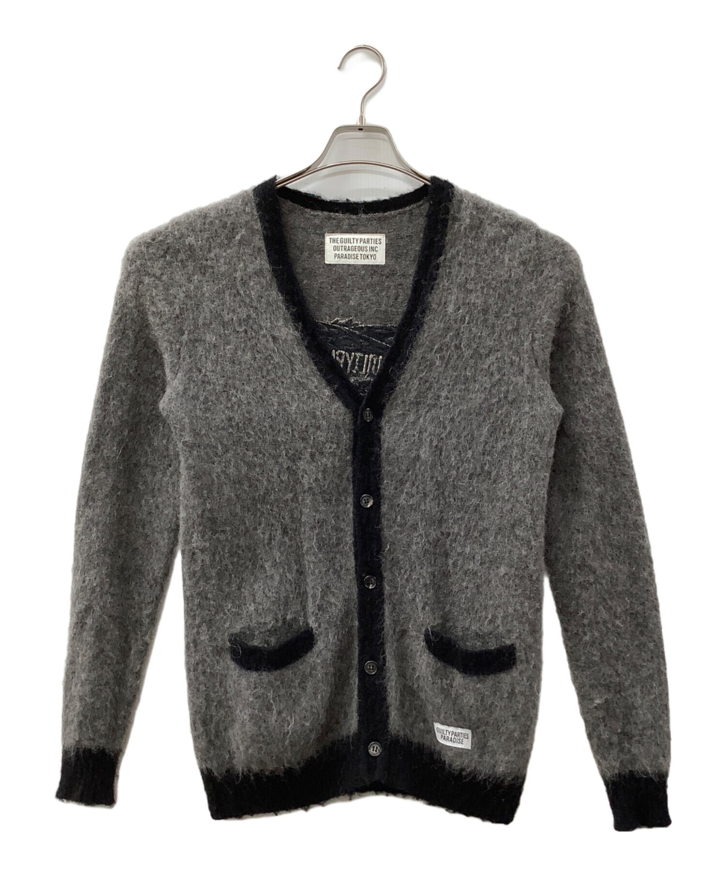 [Pre-owned] WACKO MARIA Baby Alpaca Cardigan 16fw-wmk-kn22