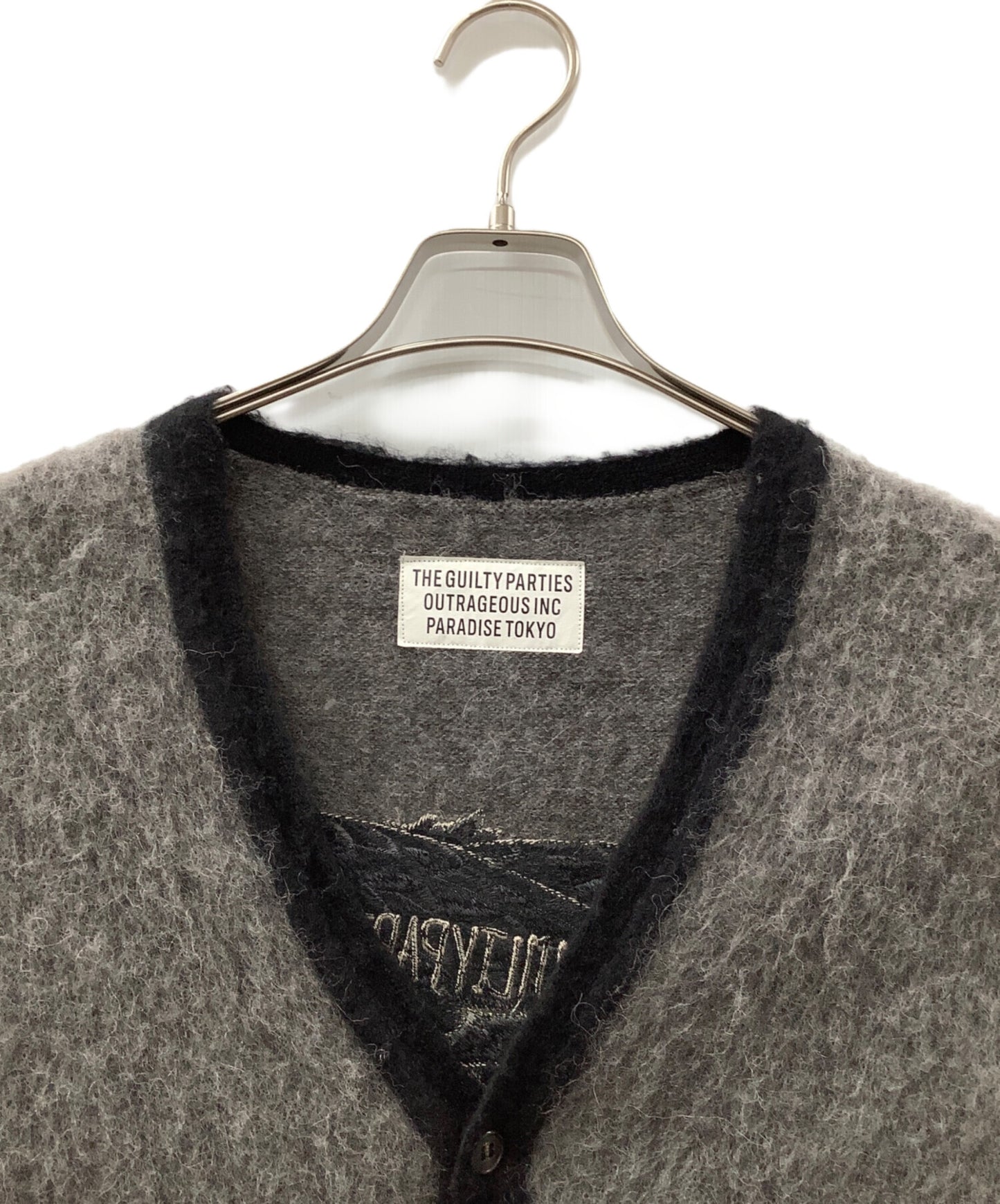 [Pre-owned] WACKO MARIA Baby Alpaca Cardigan 16fw-wmk-kn22