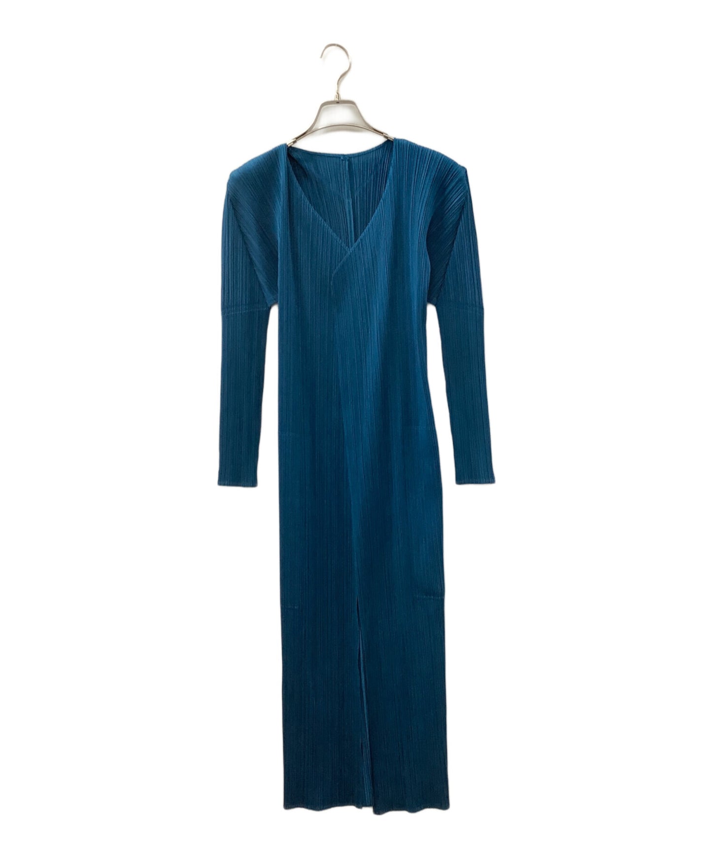 [Pre-owned] PLEATS PLEASE ISSEY MIYAKE Pleated long cardigan PP73-JH117