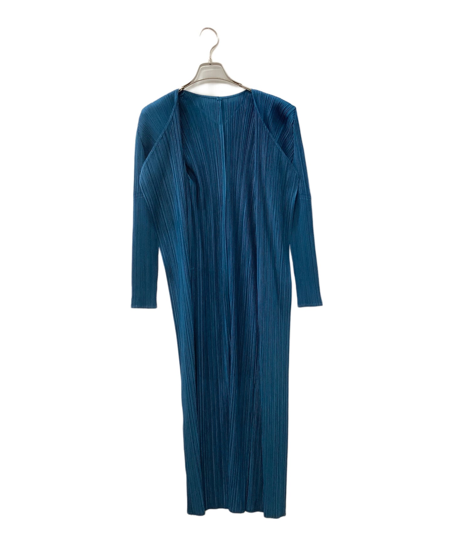 [Pre-owned] PLEATS PLEASE ISSEY MIYAKE Pleated long cardigan PP73-JH117