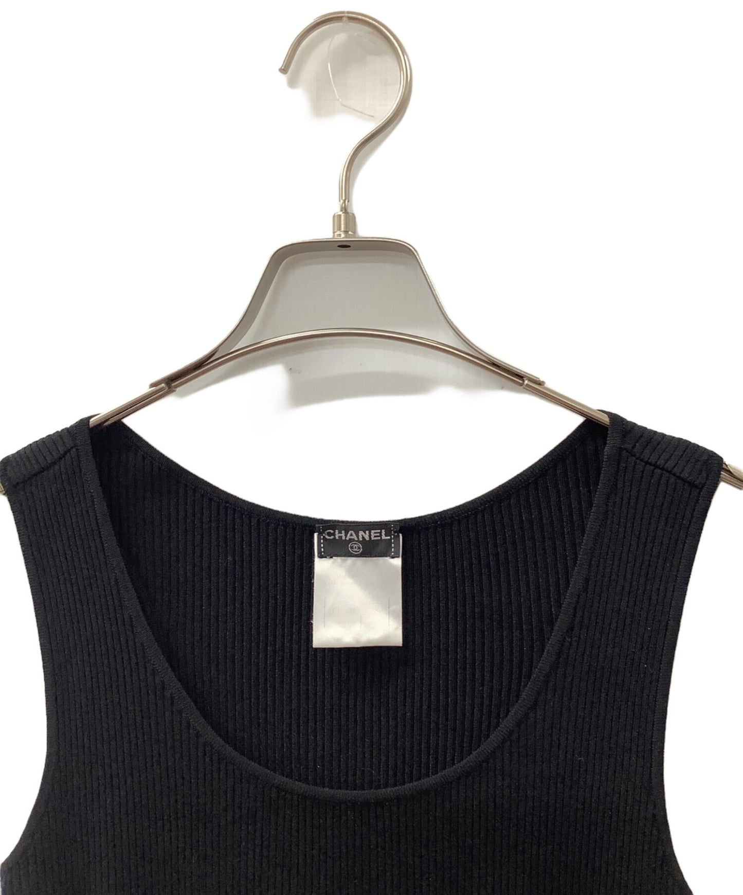 [Pre-owned] CHANEL rib tank top