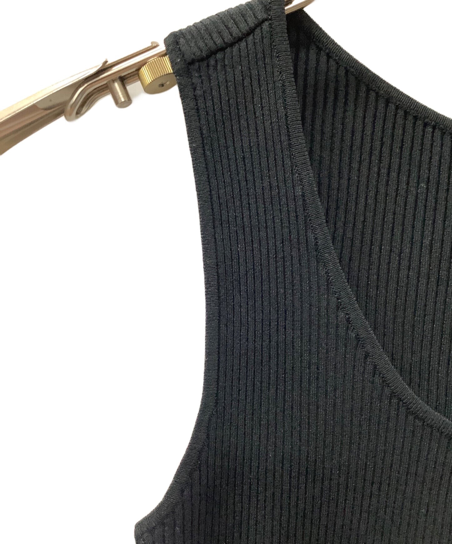 [Pre-owned] CHANEL rib tank top