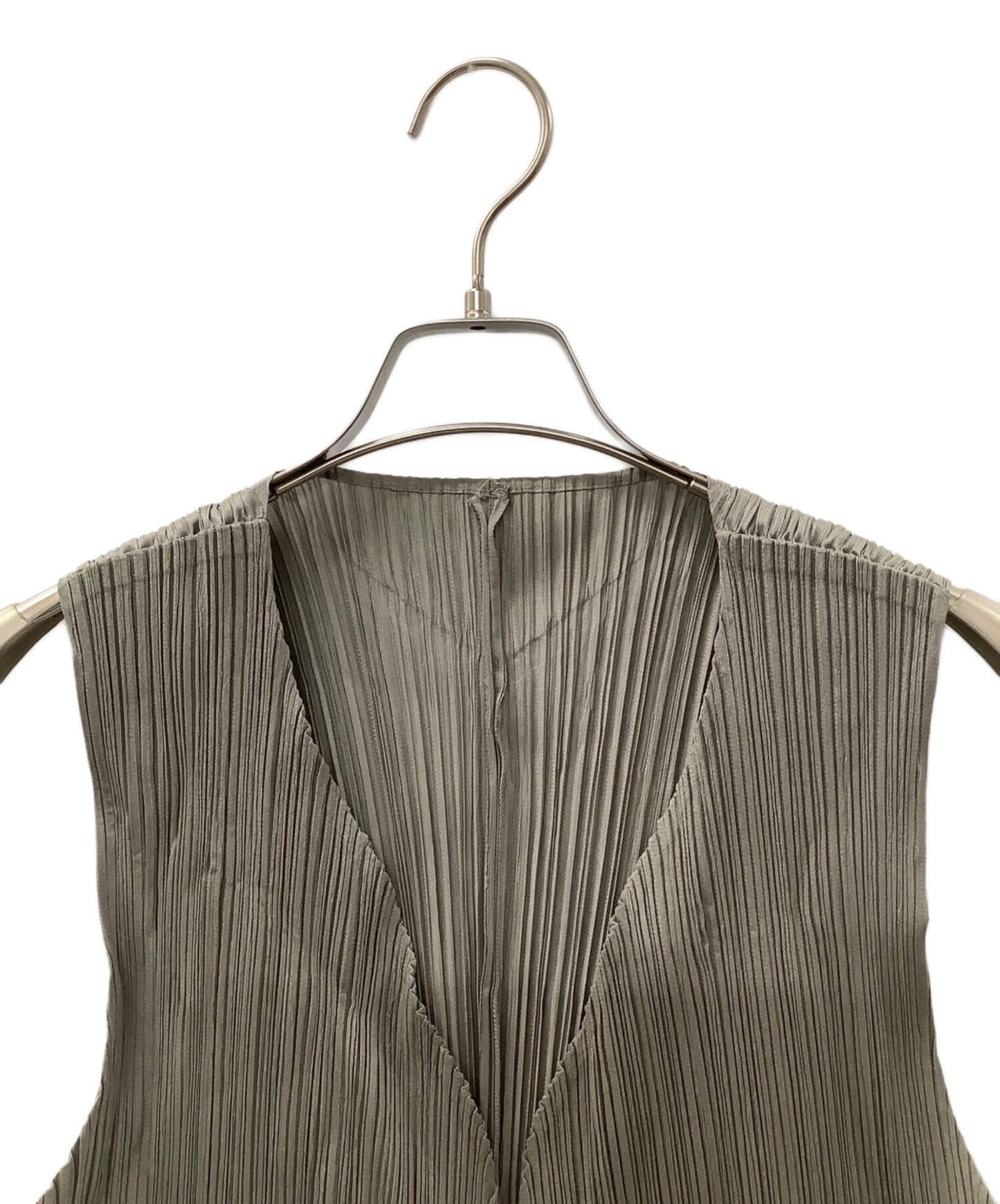 [Pre-owned] PLEATS PLEASE pleated vest PP04-JE621