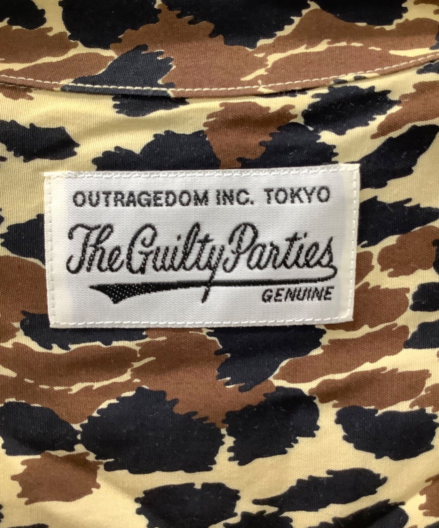 [Pre-owned] WACKO MARIA Hawaiian open collar shirt 21sse-wms-hi07