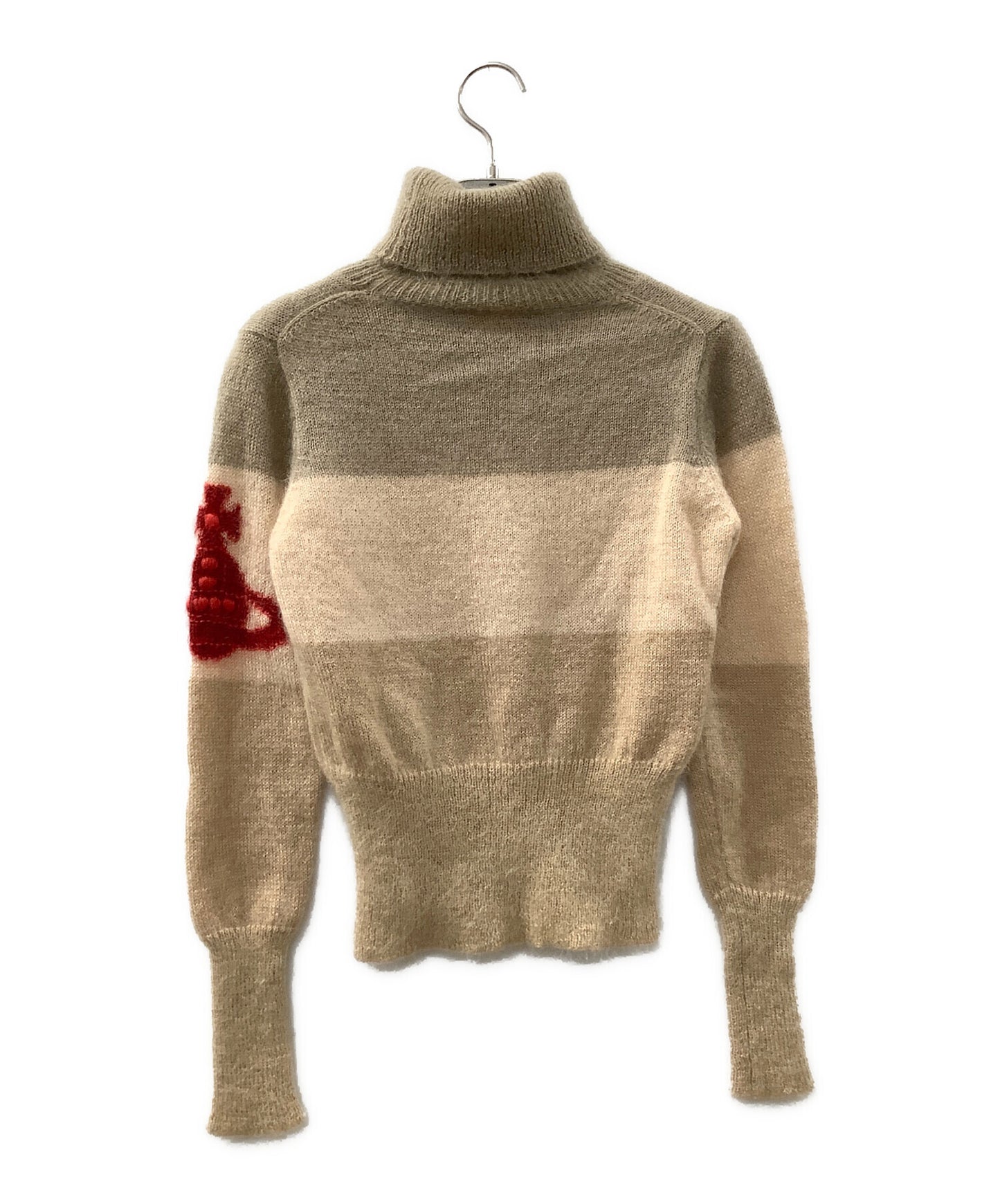 [Pre-owned] Vivienne Westwood RED LABEL Moheya Turtleneck Knit 7118m 357-01-17173