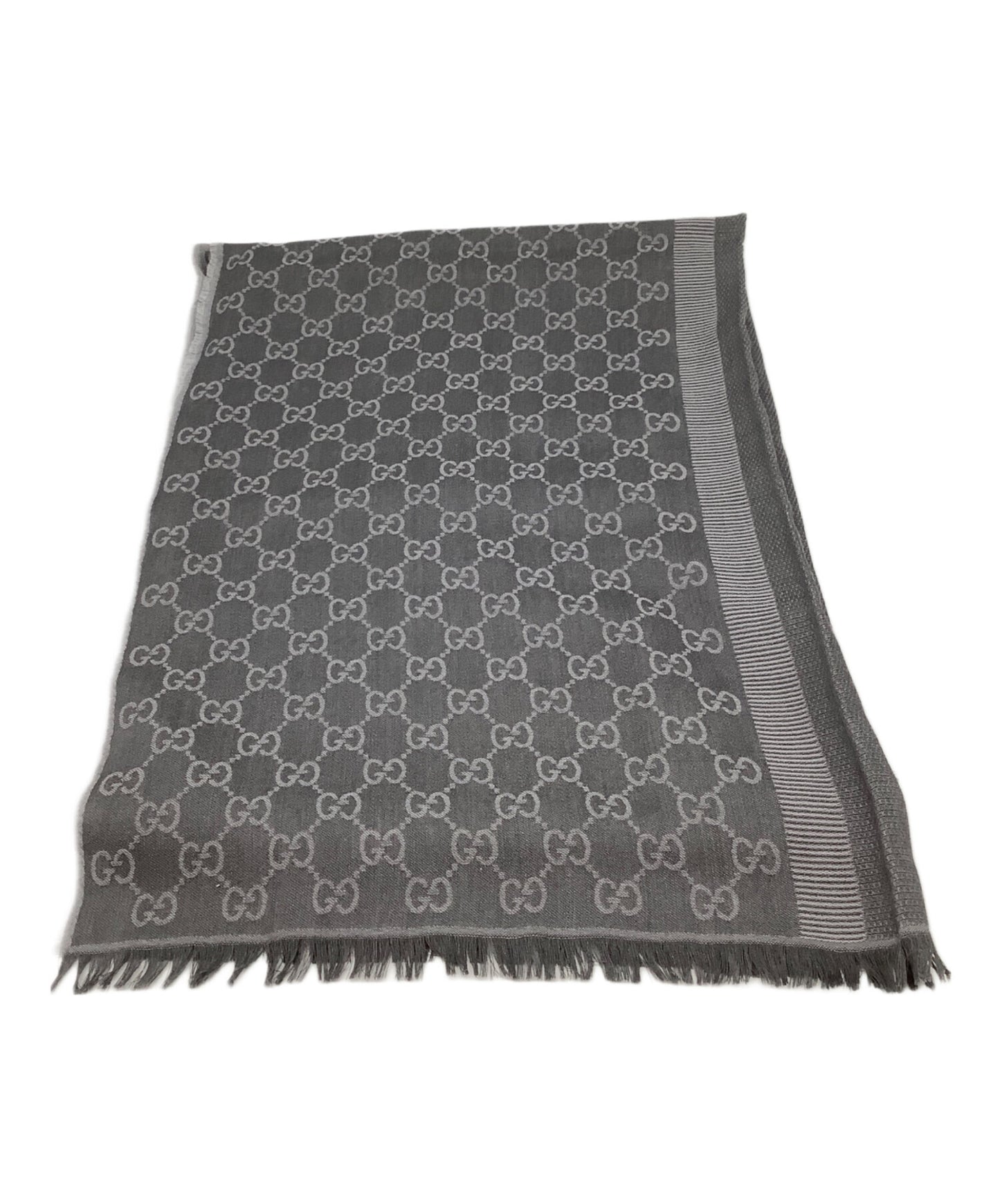 [Pre-owned] GUCCI large-size scarf