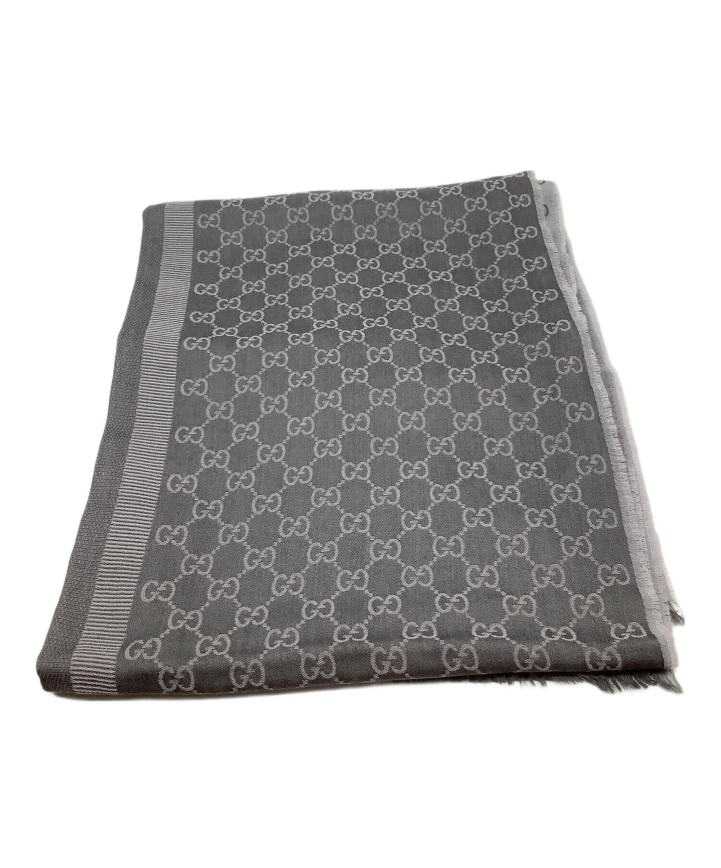 [Pre-owned] GUCCI large-size scarf