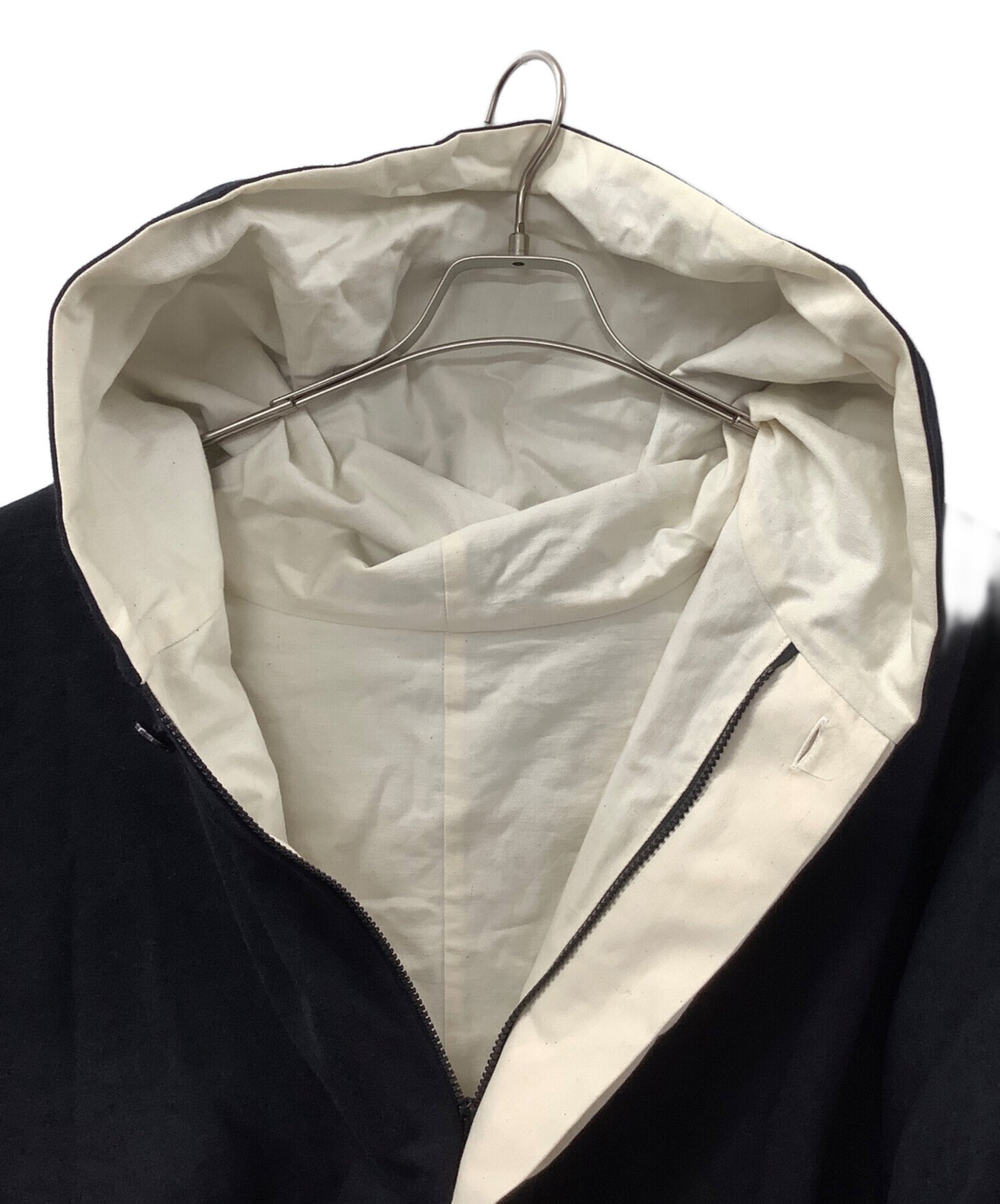 [Pre-owned] GROUND Y Zip-up layered cloak coat GK-T01-005