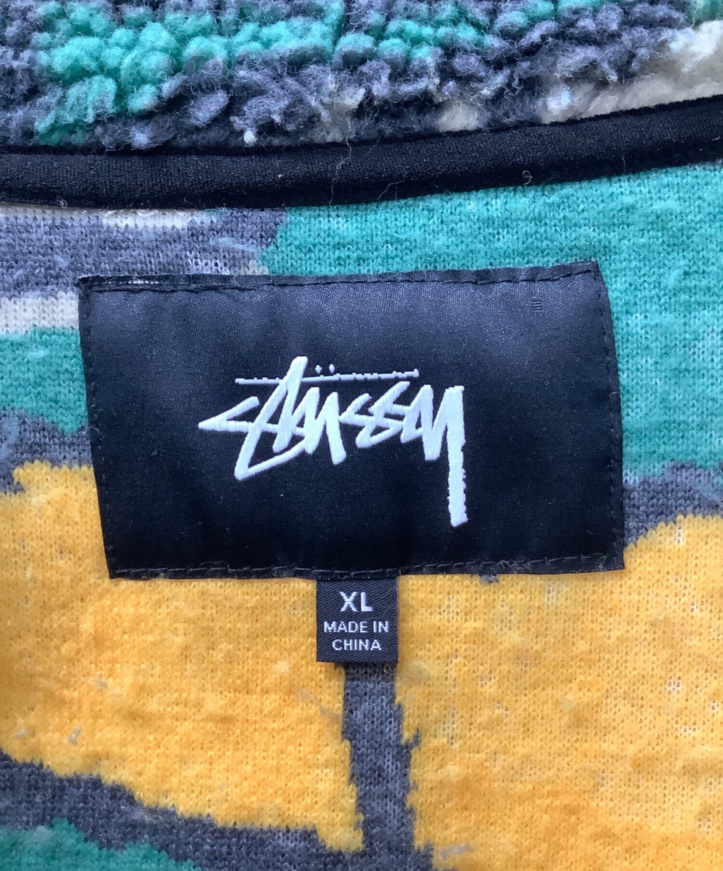 [Pre-owned] stussy Block Sherpa Vest