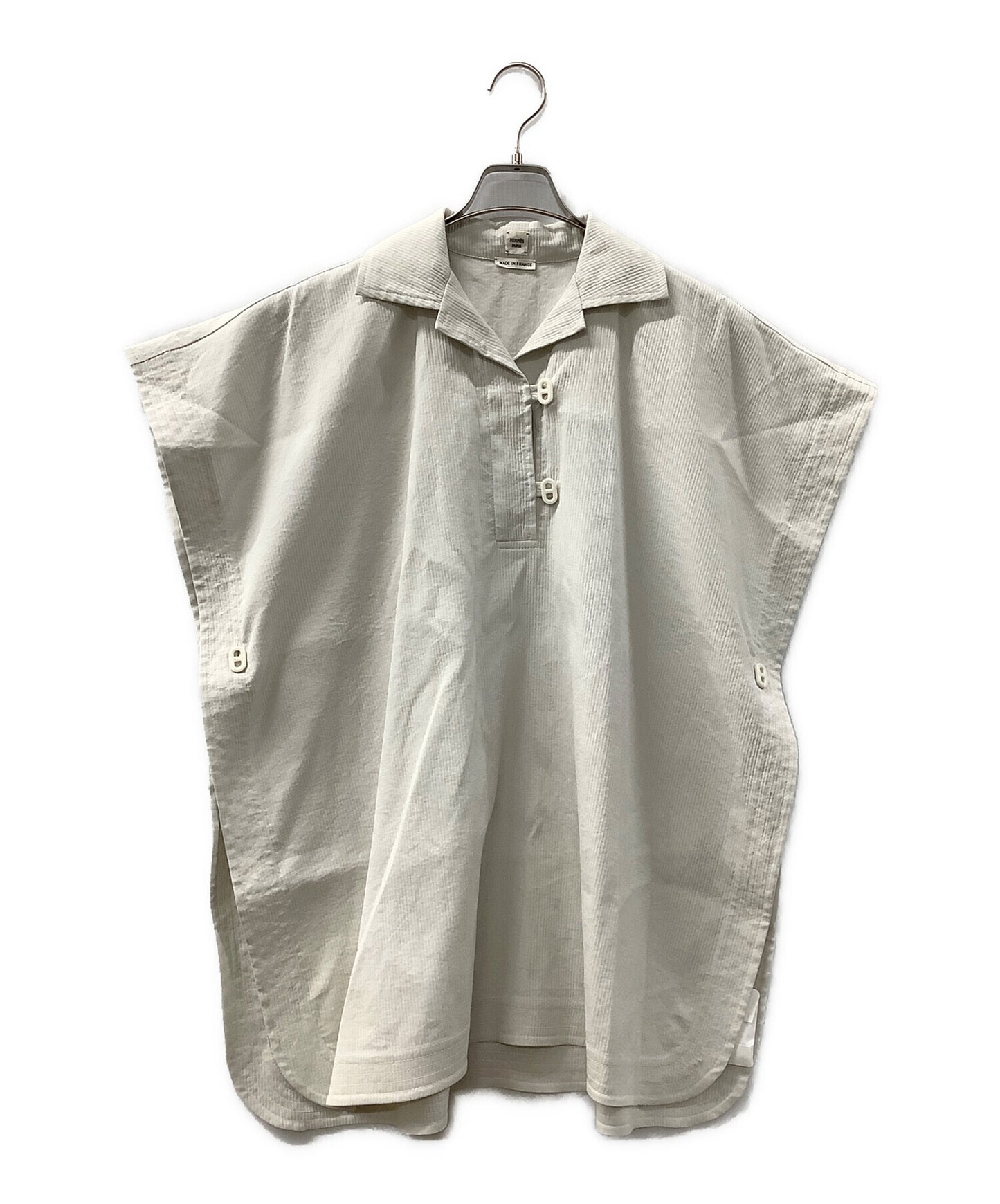 [Pre-owned] HERMES Chene d'Angle Poncho Tunic