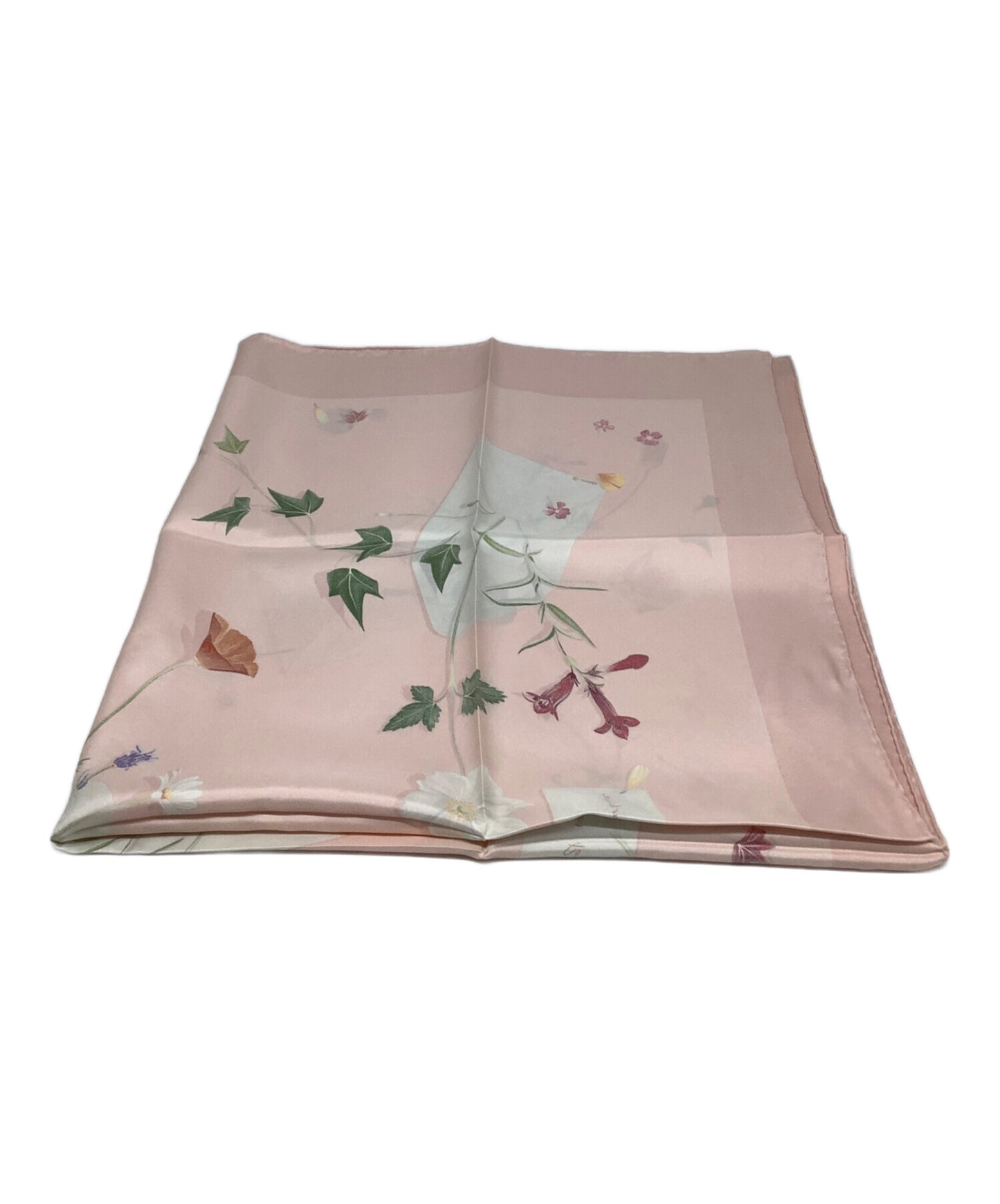 [Pre-owned] HERMES Carré 90 Des fleurs la dire Floral Letters