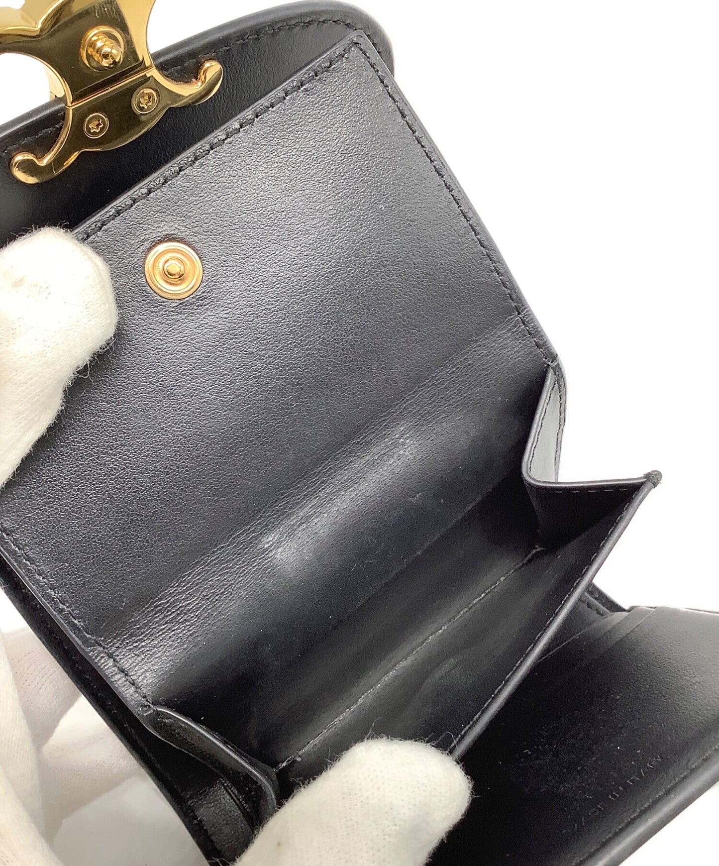 [Pre-owned] CELINE Small Trionf Wallet