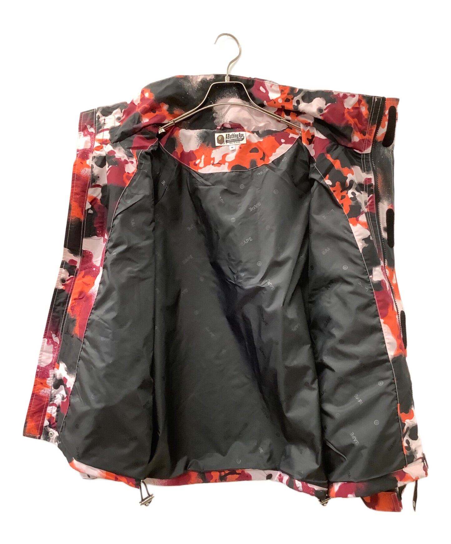 [Pre-owned] A BATHING APE MAP CAMO SNOWBOARD JACKET