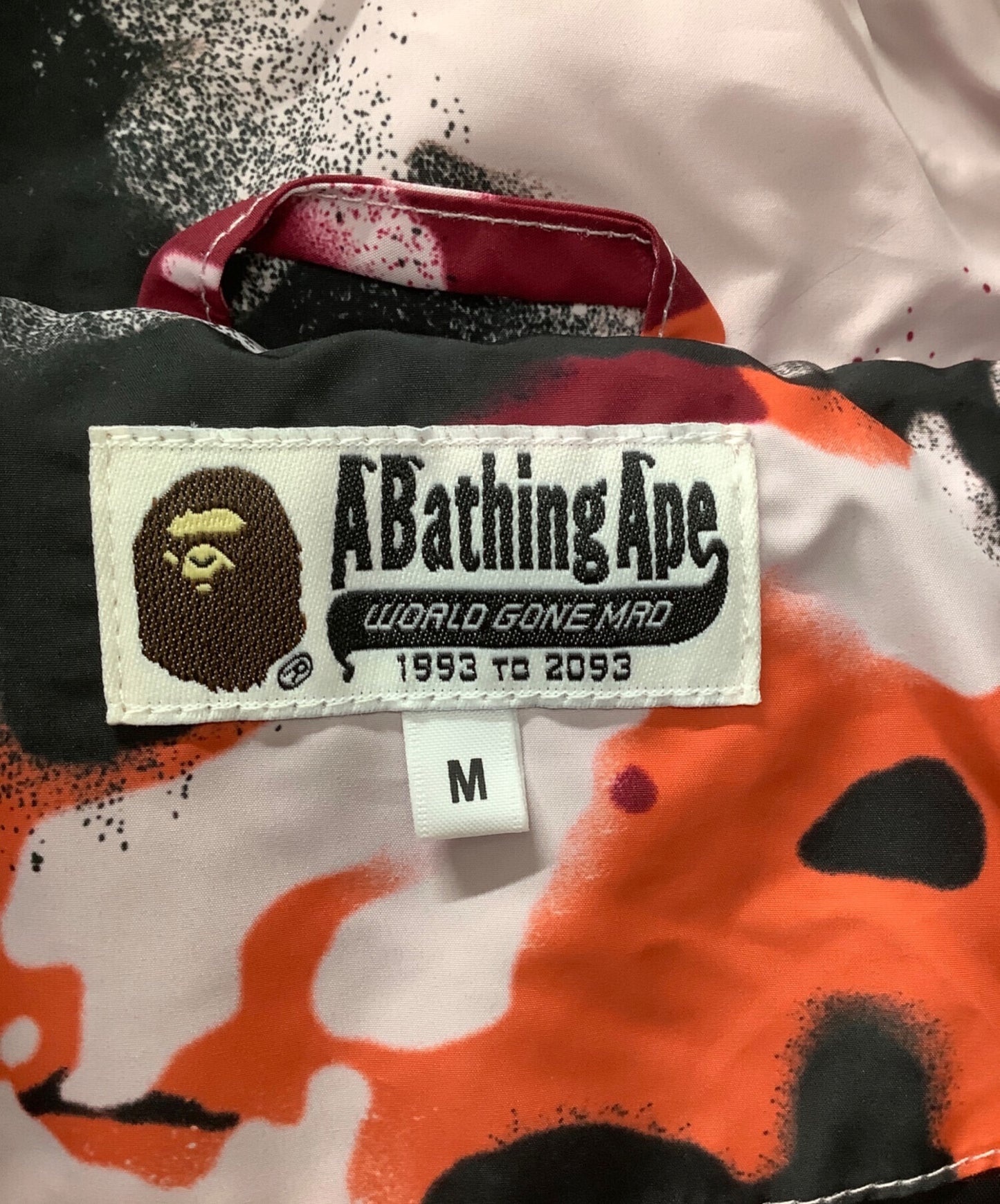 [Pre-owned] A BATHING APE MAP CAMO SNOWBOARD JACKET