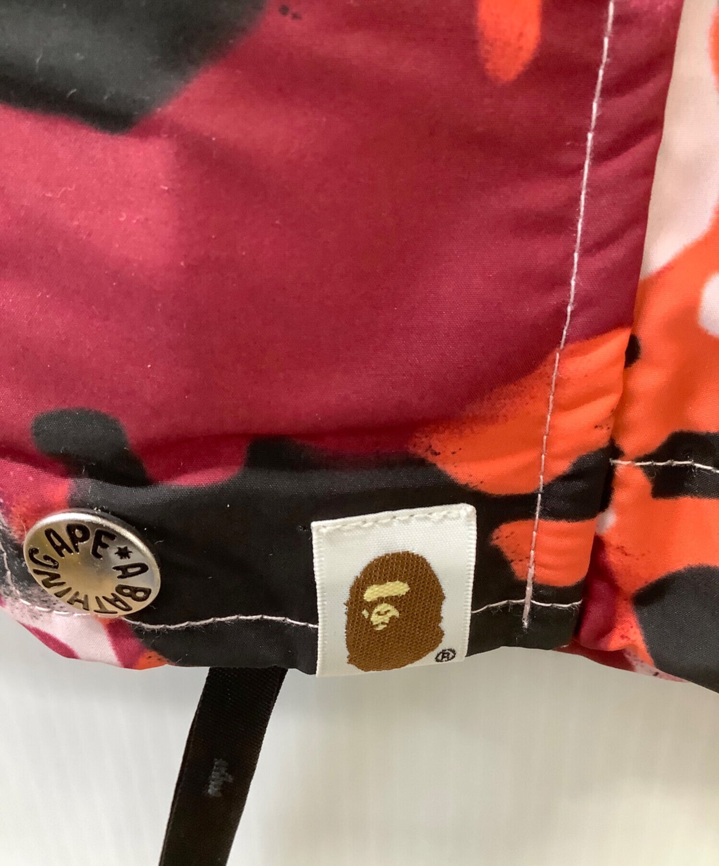 [Pre-owned] A BATHING APE MAP CAMO SNOWBOARD JACKET