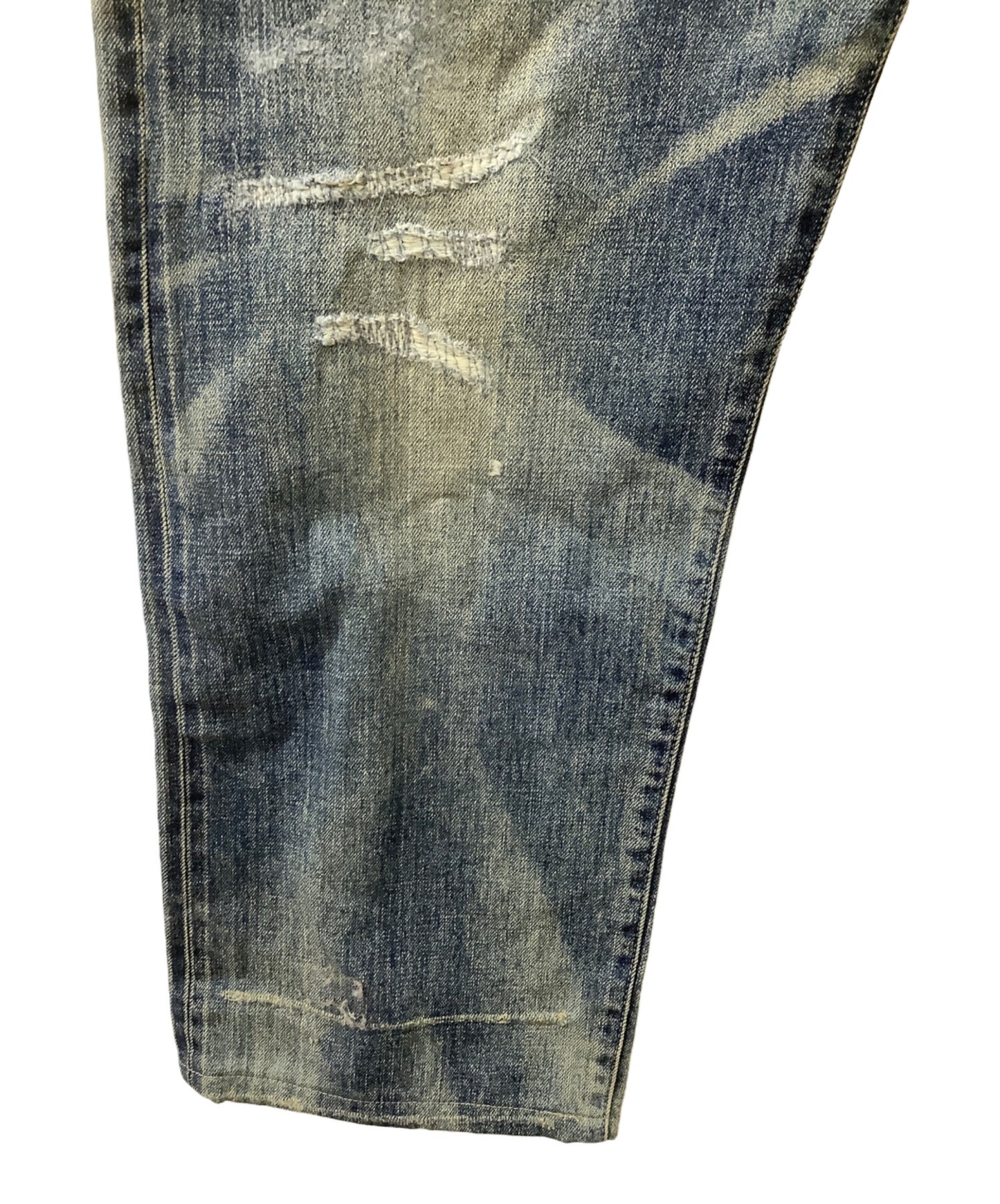 [Pre-owned] NEIGHBORHOOD savage denim dp basic pants 242XBNH-PTM08