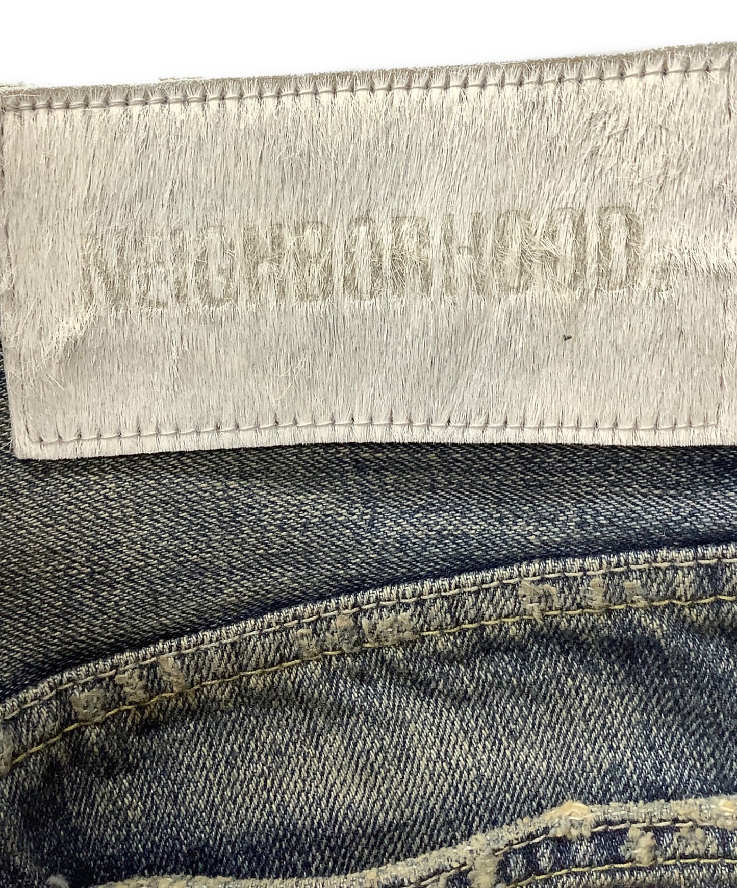 [Pre-owned] NEIGHBORHOOD savage denim dp basic pants 242XBNH-PTM08