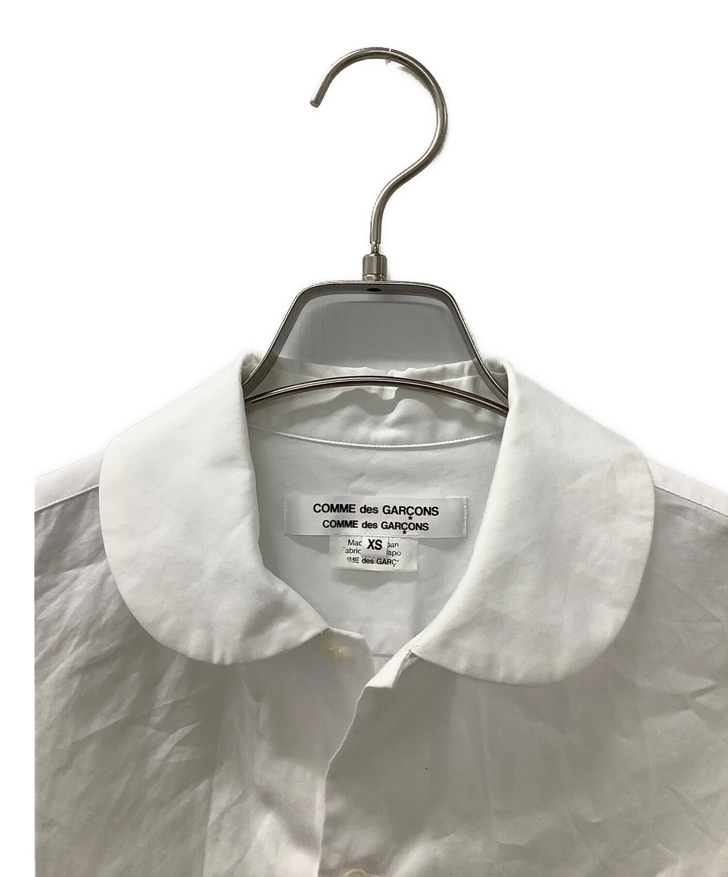 [Pre-owned] COMME des GARCONS COMME des GARCONS Round-Neck Frilled Long-Sleeve Shirt RB-B020