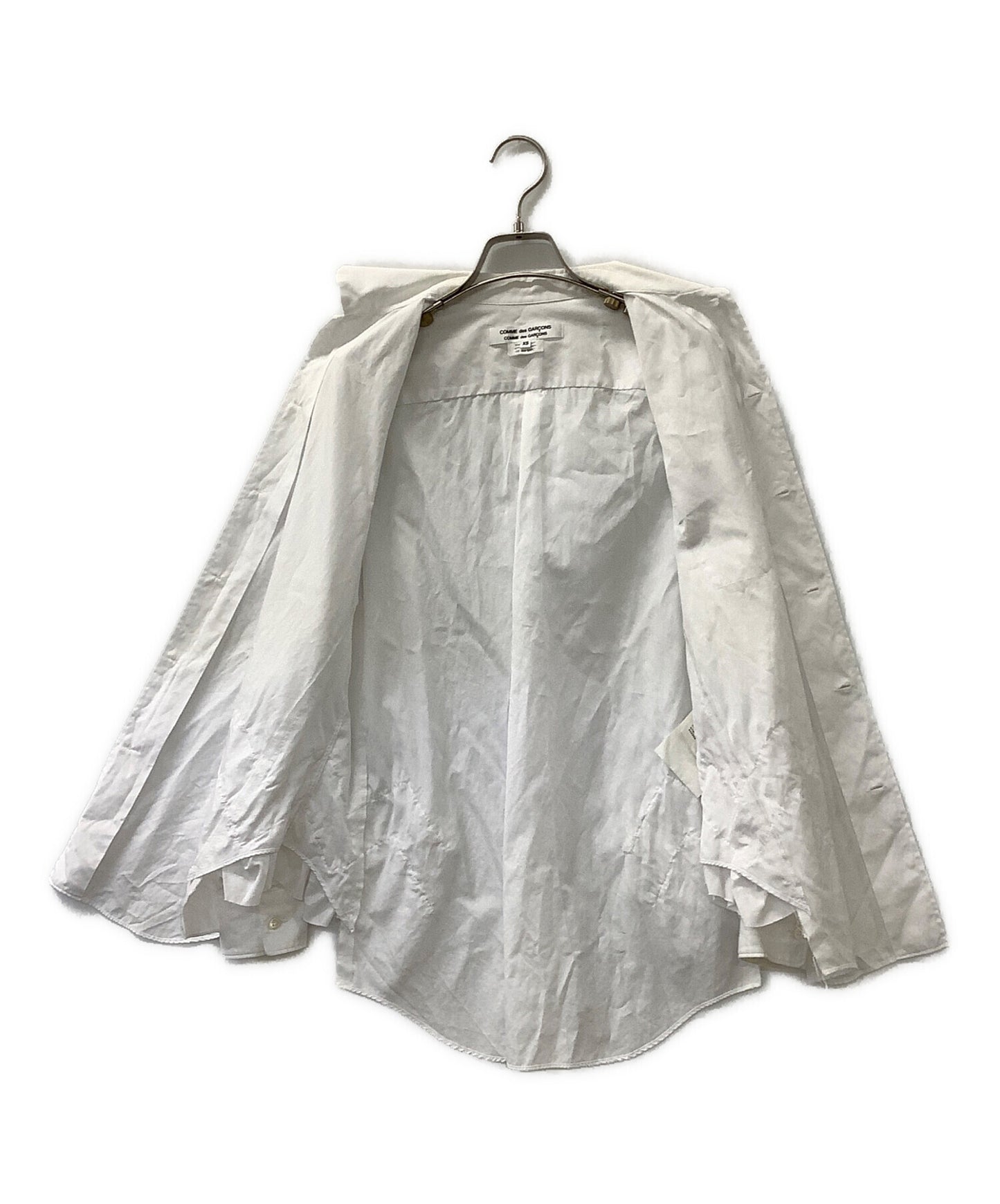 [Pre-owned] COMME des GARCONS COMME des GARCONS Round-Neck Frilled Long-Sleeve Shirt RB-B020