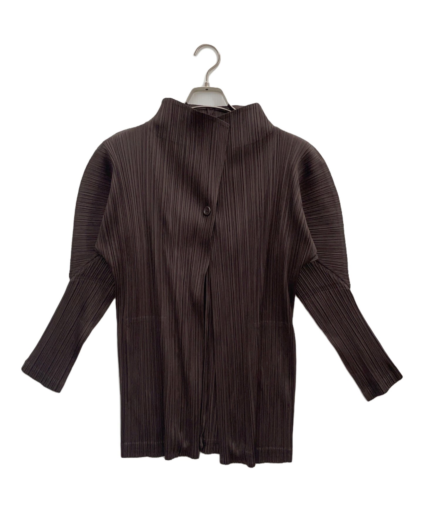 [Pre-owned] PLEATS PLEASE pleated cardigan PP23-J0181