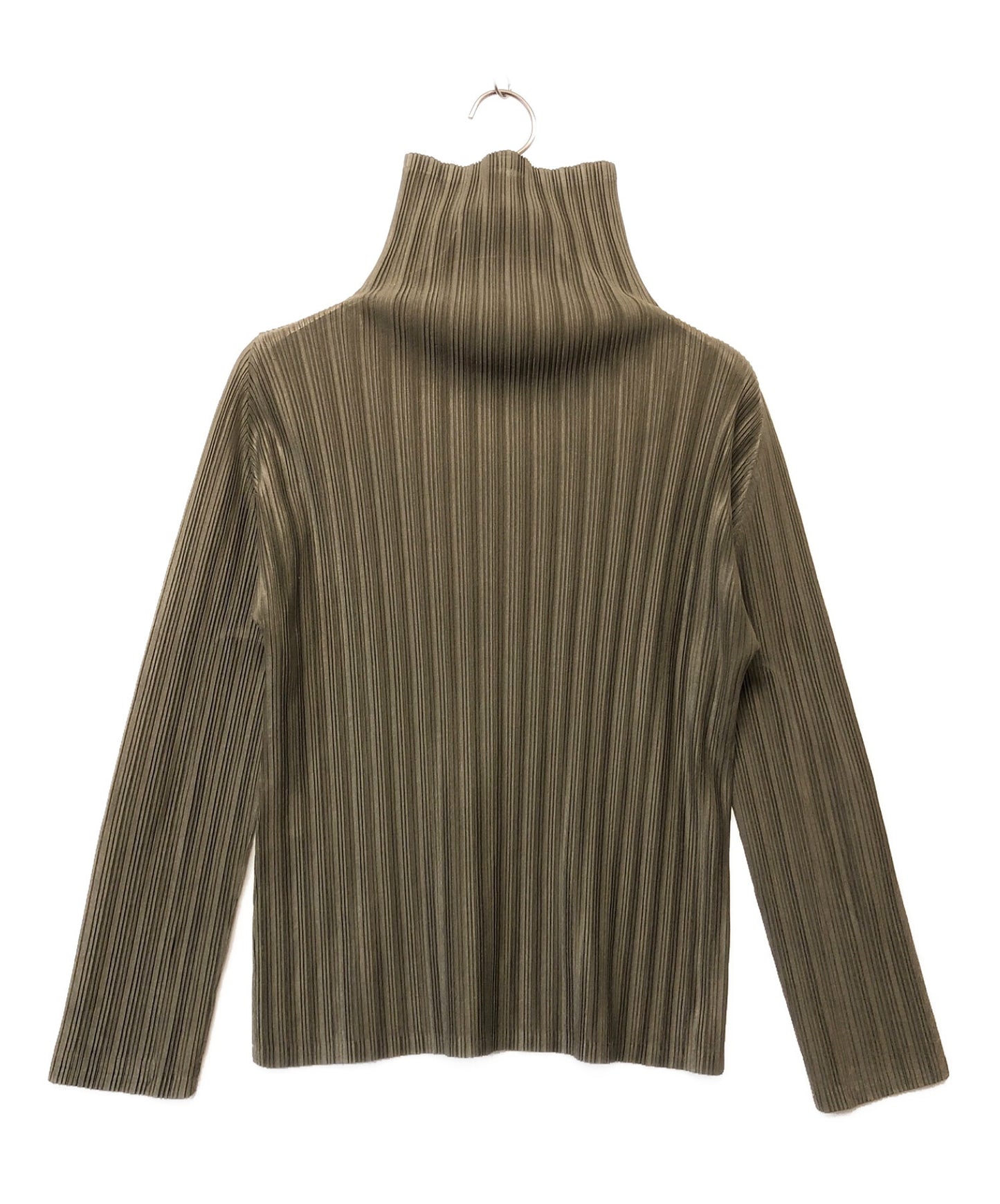 [Pre-owned] PLEATS PLEASE High neck cut and sewn women's gray PP33-FK362 PP33-FK362