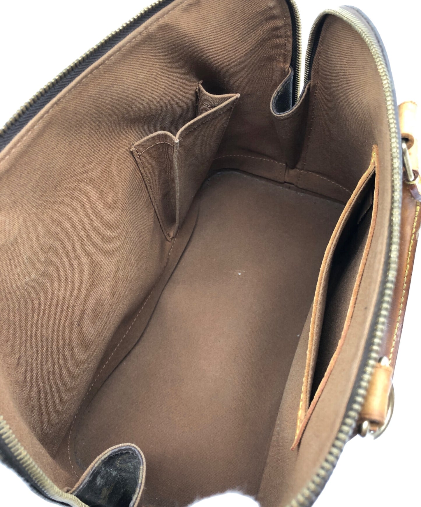 [Pre-owned] LOUIS VUITTON Alma Handbag Monogram M51130 Brown M51130