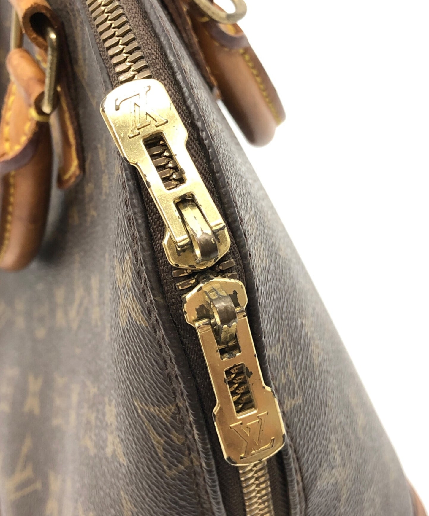 [Pre-owned] LOUIS VUITTON Alma Handbag Monogram M51130 Brown M51130