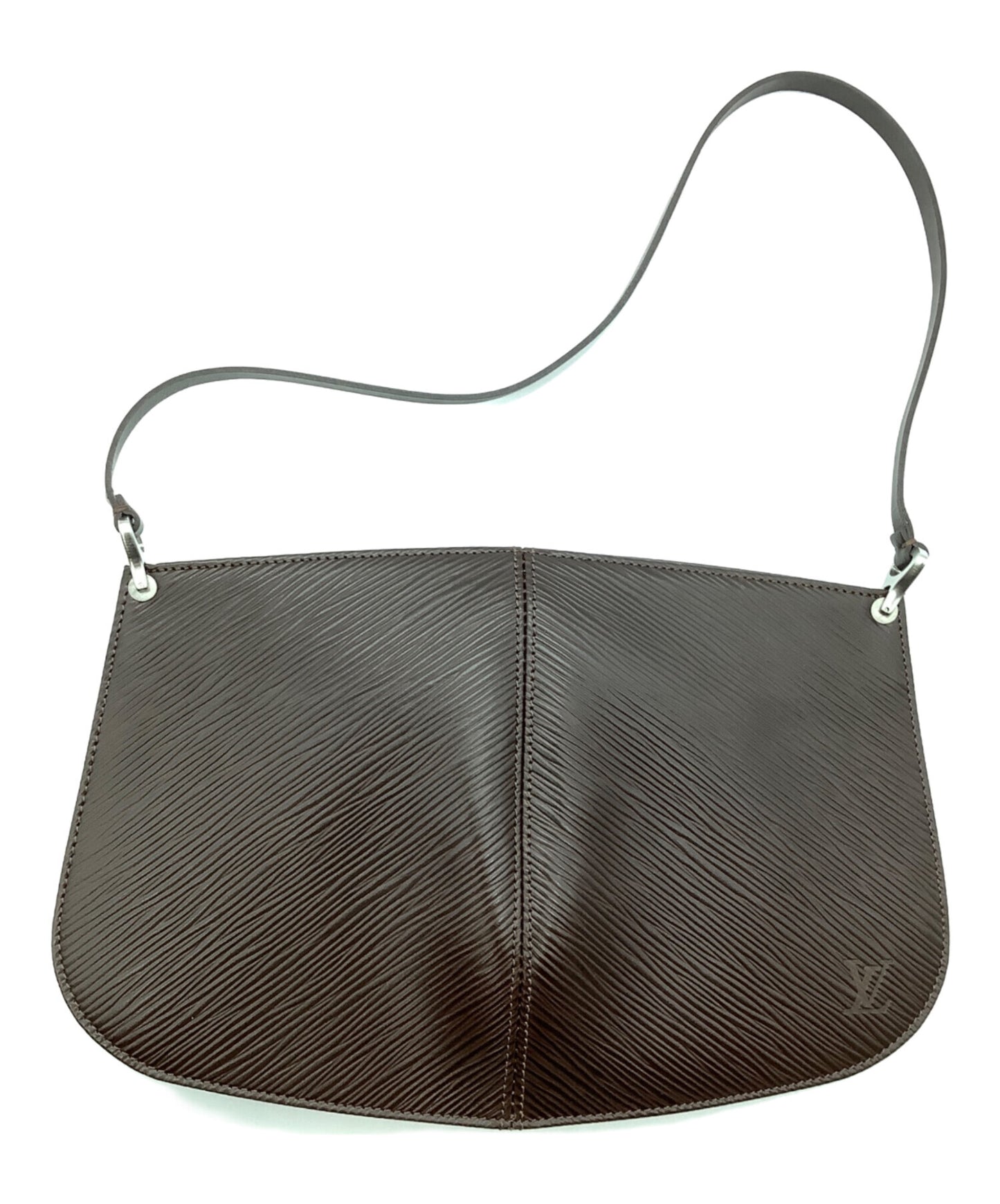 [Pre-owned] LOUIS VUITTON  Pochette Demi-lune shoulder pouch M52622 brown SP1000 M52622