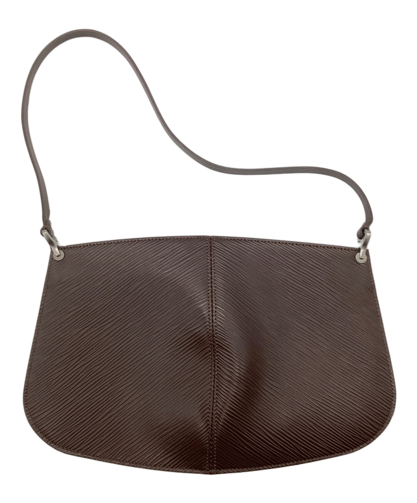 [Pre-owned] LOUIS VUITTON  Pochette Demi-lune shoulder pouch M52622 brown SP1000 M52622