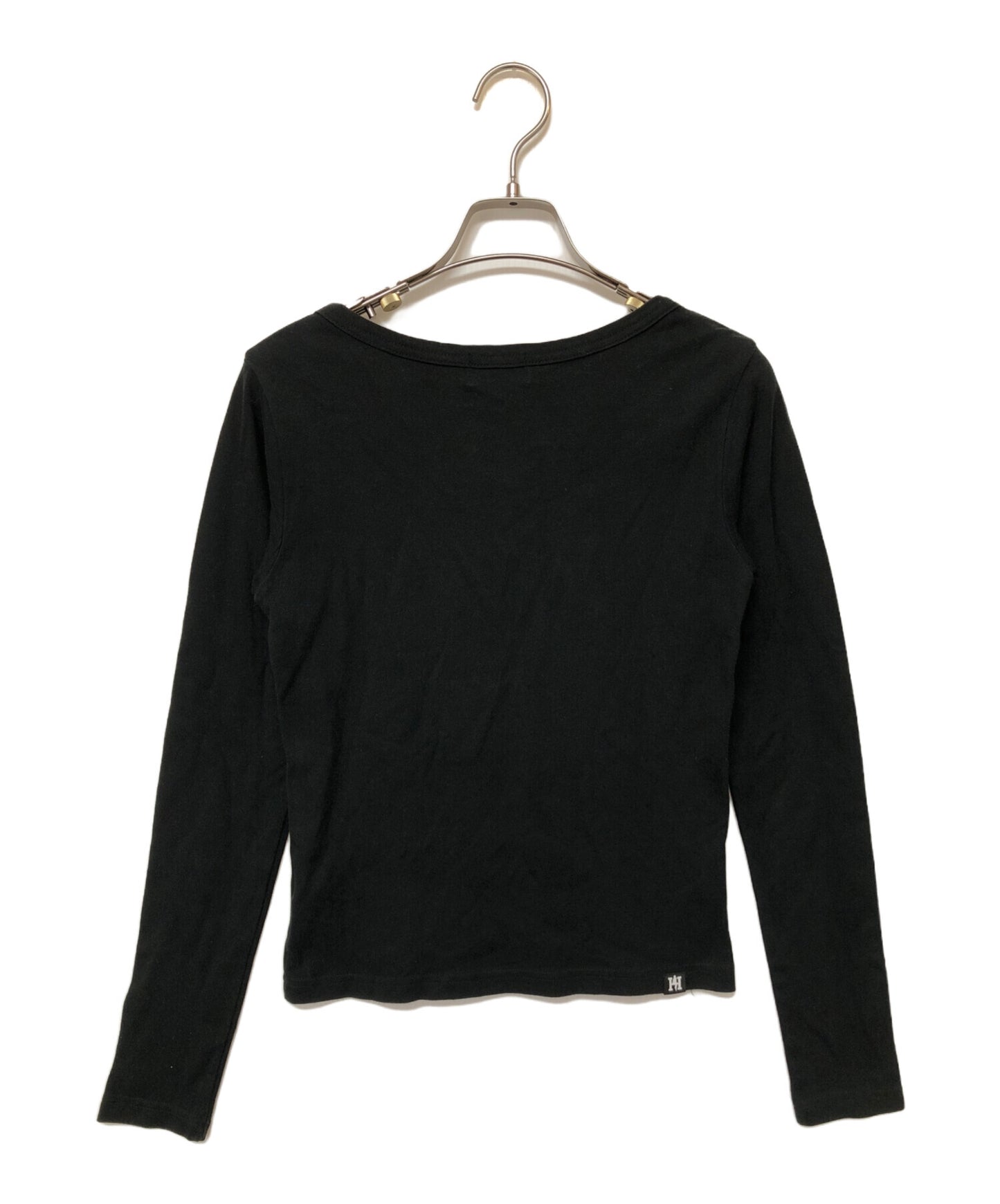 [Pre-owned] Hysteric Glamour Long Sleeve Cut and Sewn 01181CL04 Black×Multicolor 01181CL04