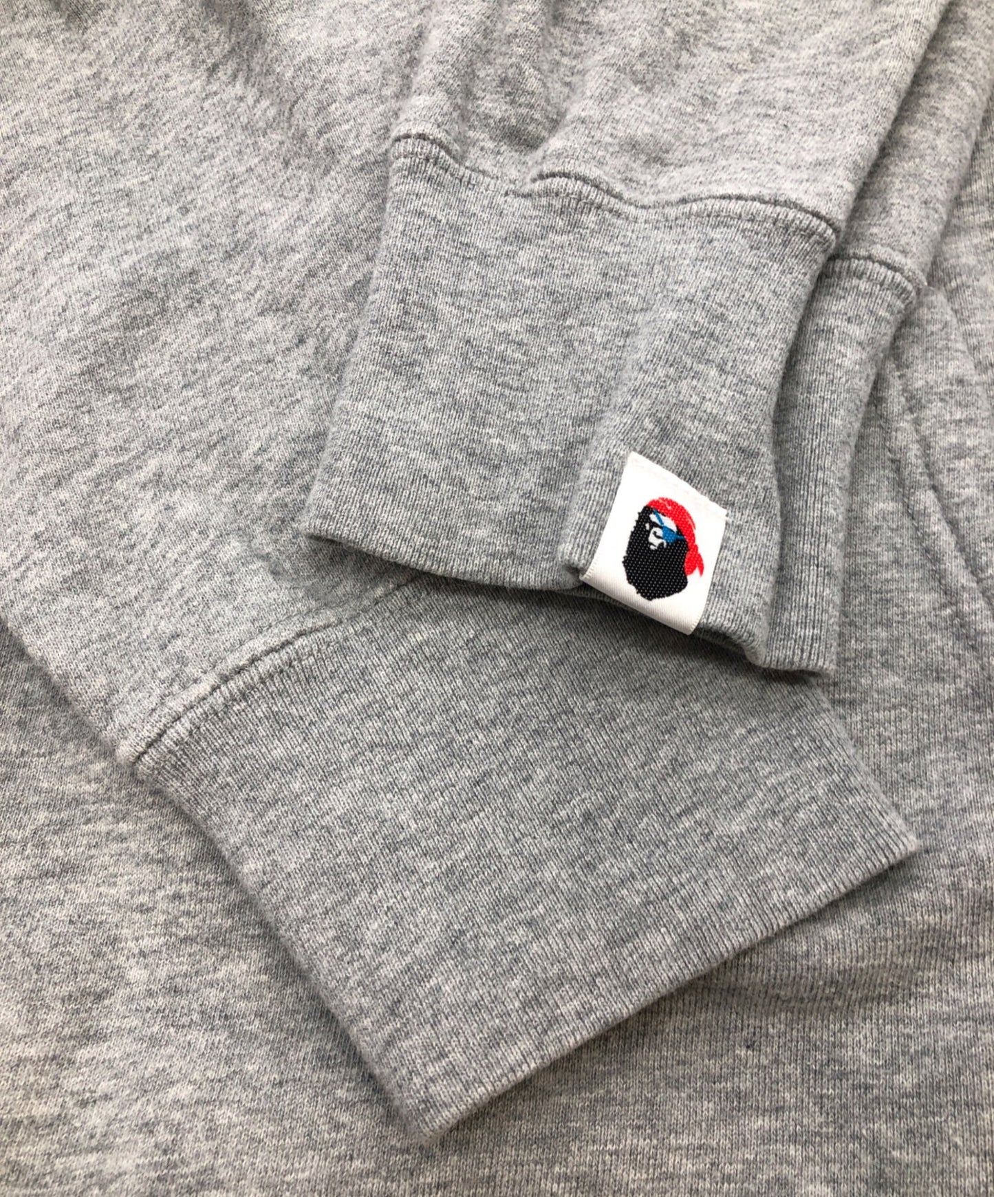 [Pre-owned] A BATHING APE Pullover Hoodie Women's Gray SIZE L Pirates Store