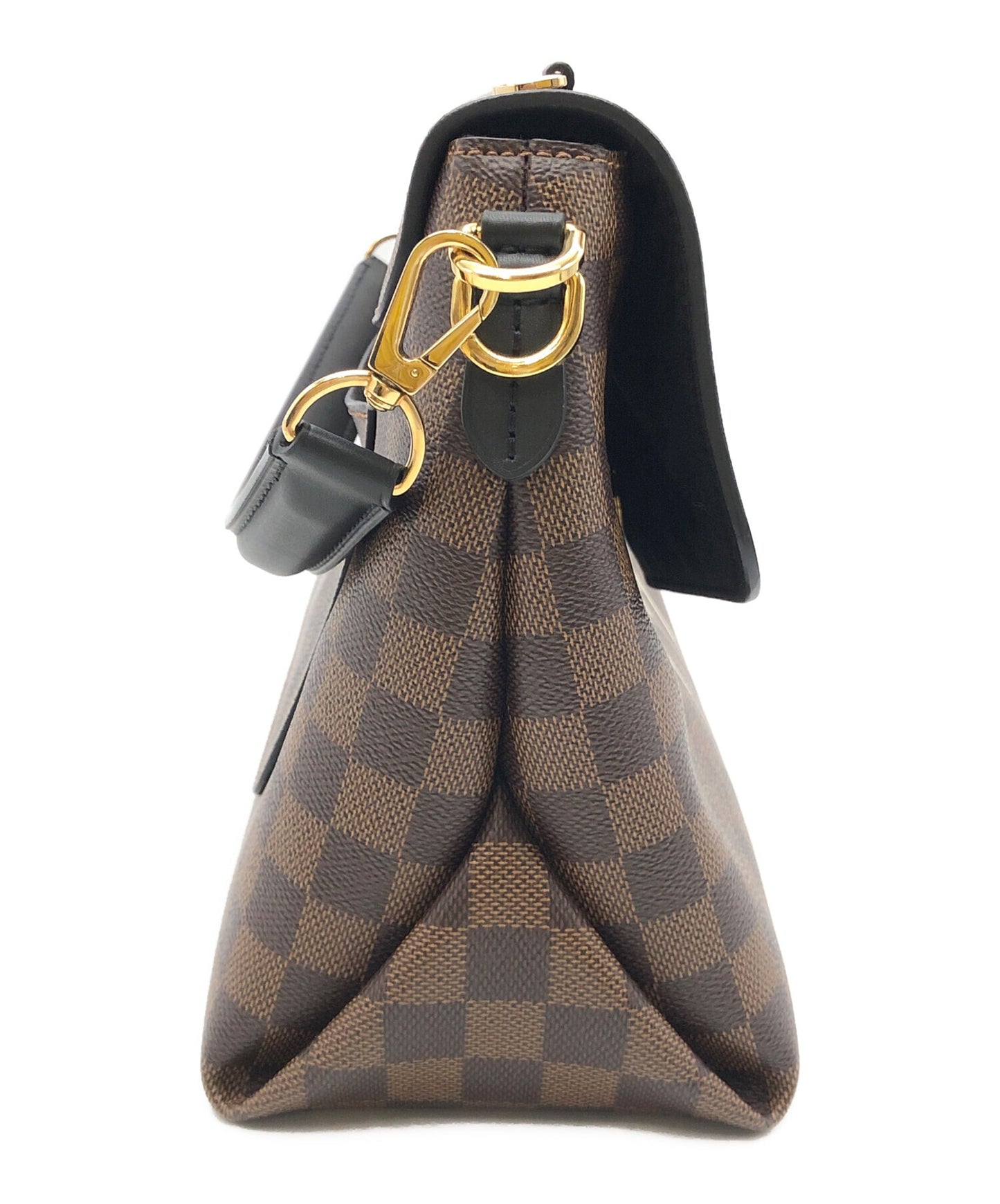 [Pre-owned] LOUIS VUITTON LOUIS VUITTON Damier Bobol Shoulder strap with name tag Brown DR0220 (RFID compatible) N40177