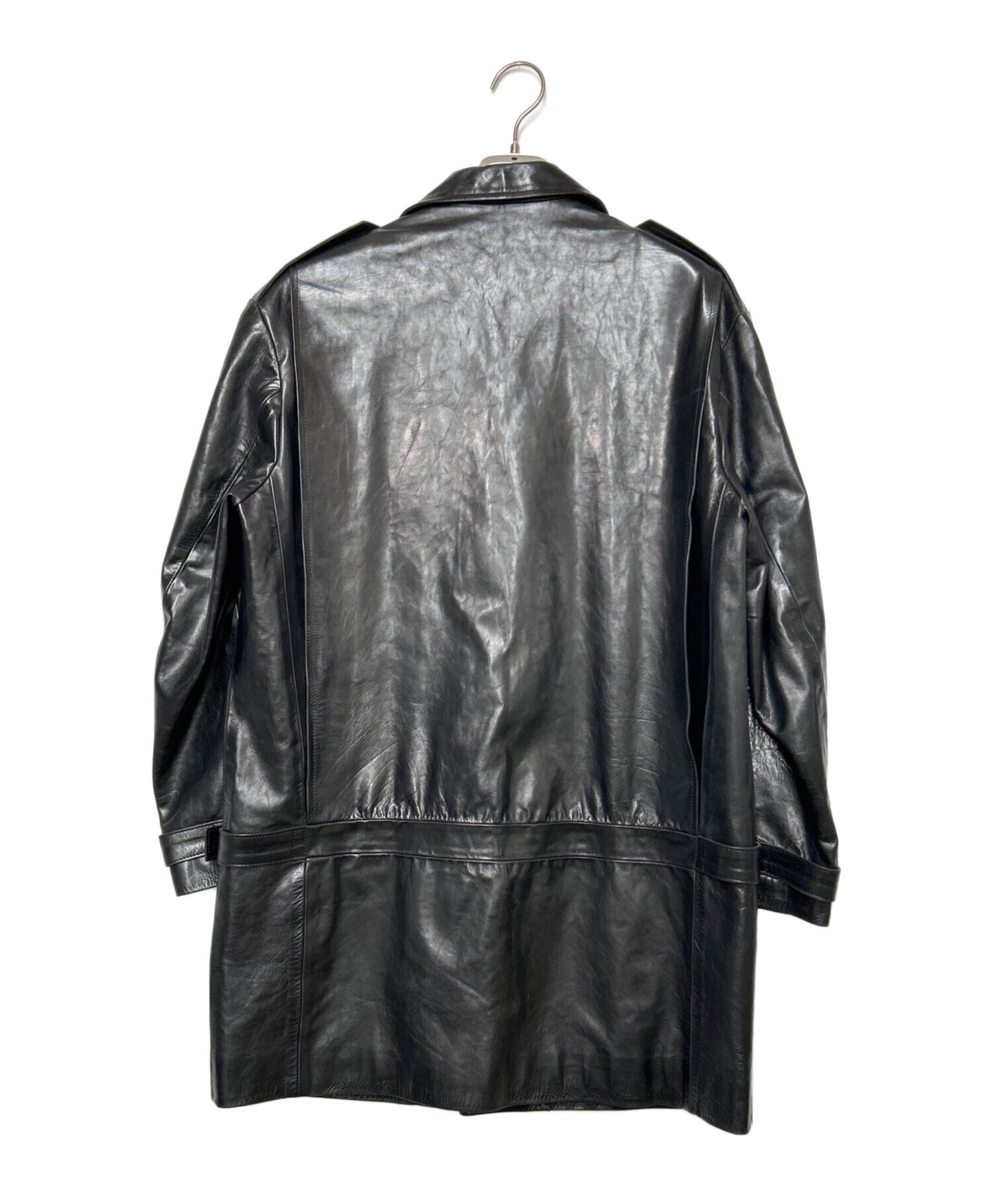 [Pre-owned] Y's leather coat YE-J32-706