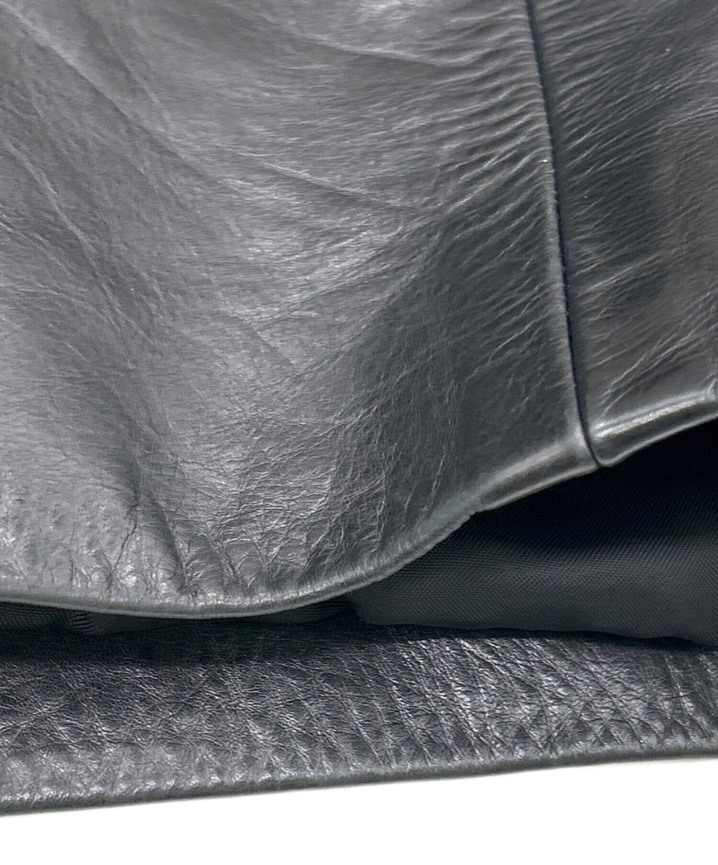 [Pre-owned] Y's leather coat YE-J32-706