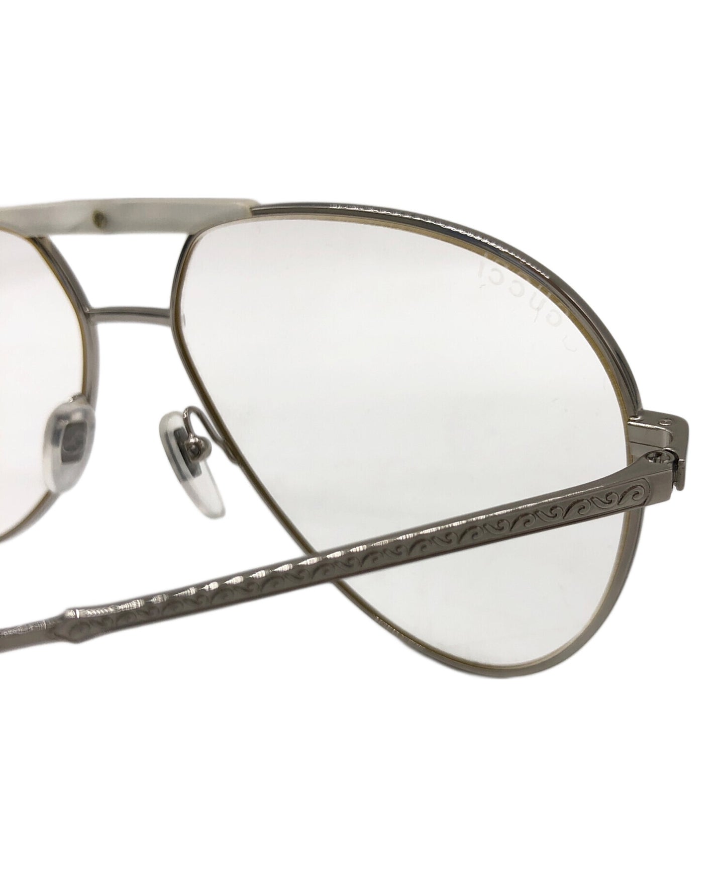 [Pre-owned] GUCCI fashionable eyeglasses worn for appearance's sake GG0242S