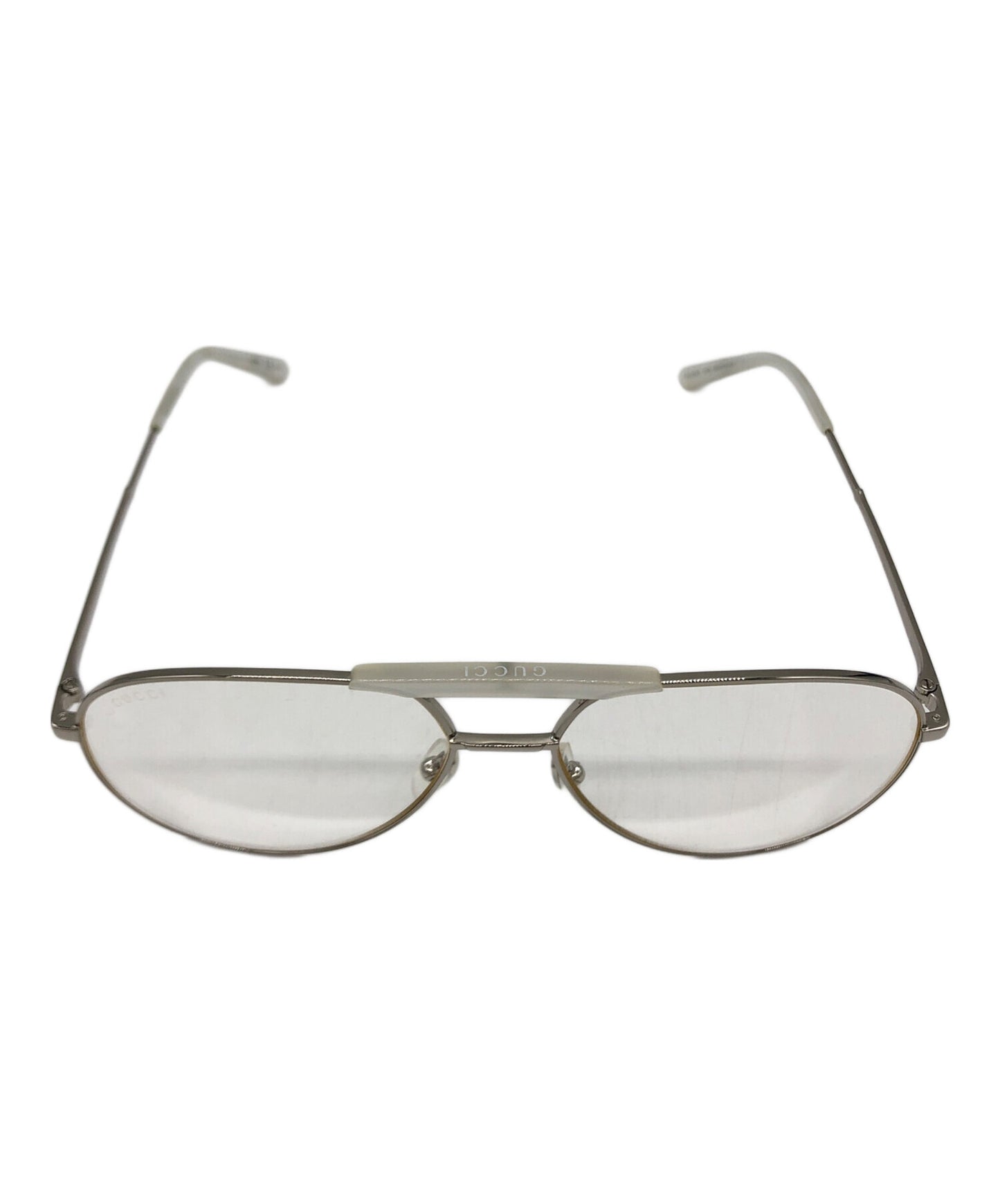 [Pre-owned] GUCCI fashionable eyeglasses worn for appearance's sake GG0242S