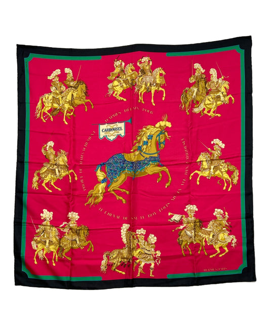 [Pre-owned] HERMES silk scarf