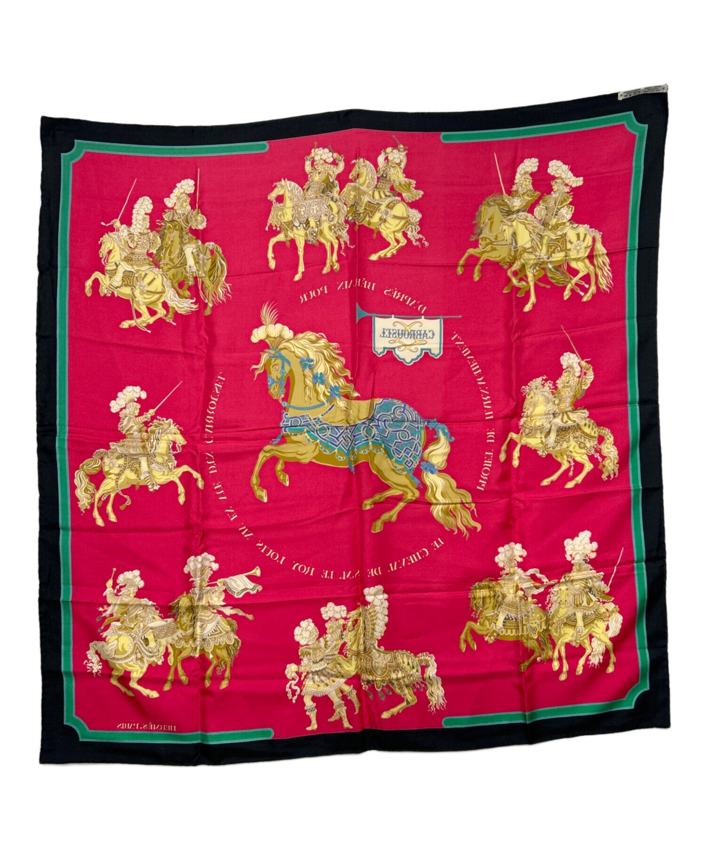 [Pre-owned] HERMES silk scarf