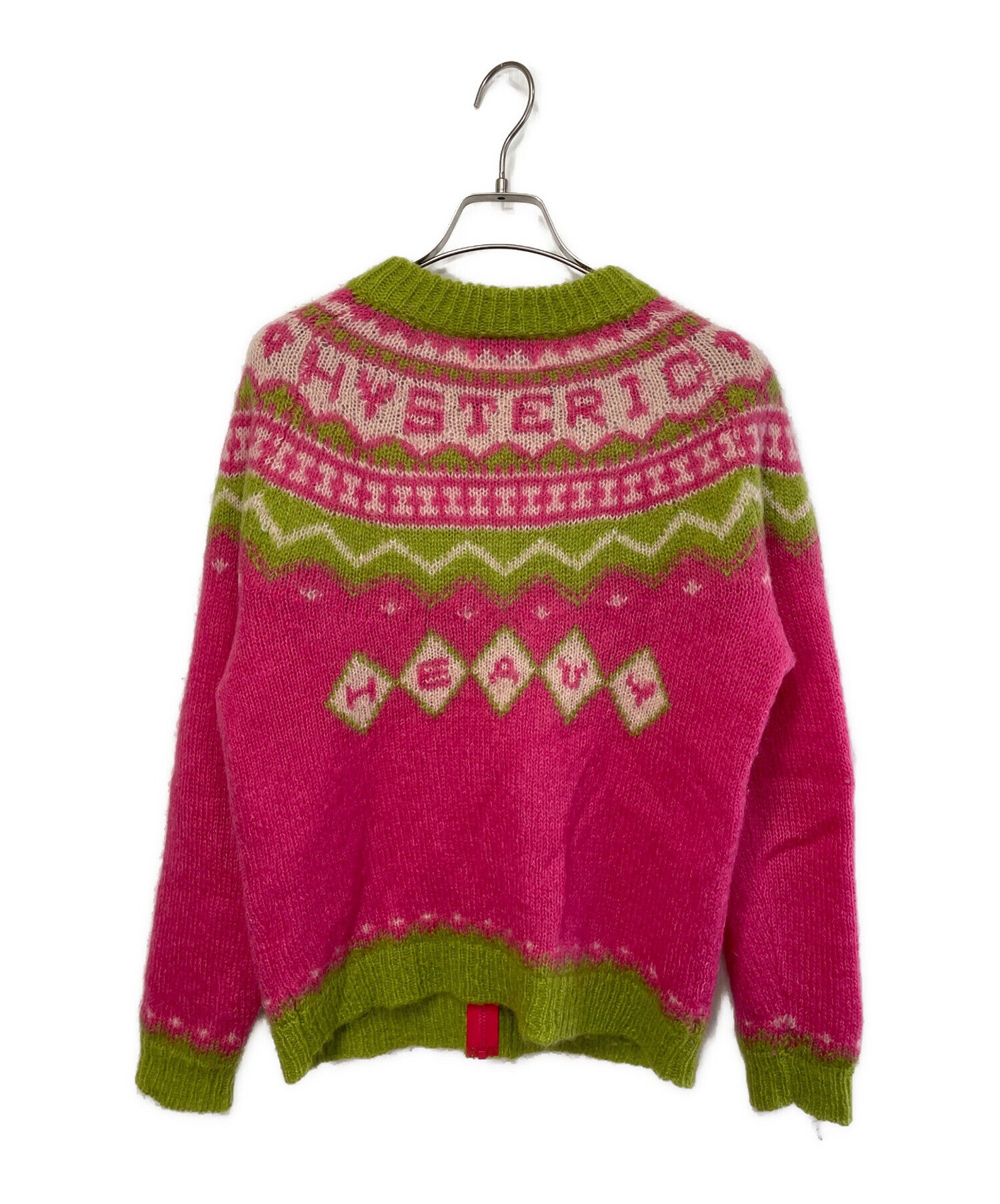 d*7様 hysteric glamor mohair cardigan arc Pre-owned] Hysteric Glamour Cardigan 2ND-2220 – Archive Factory