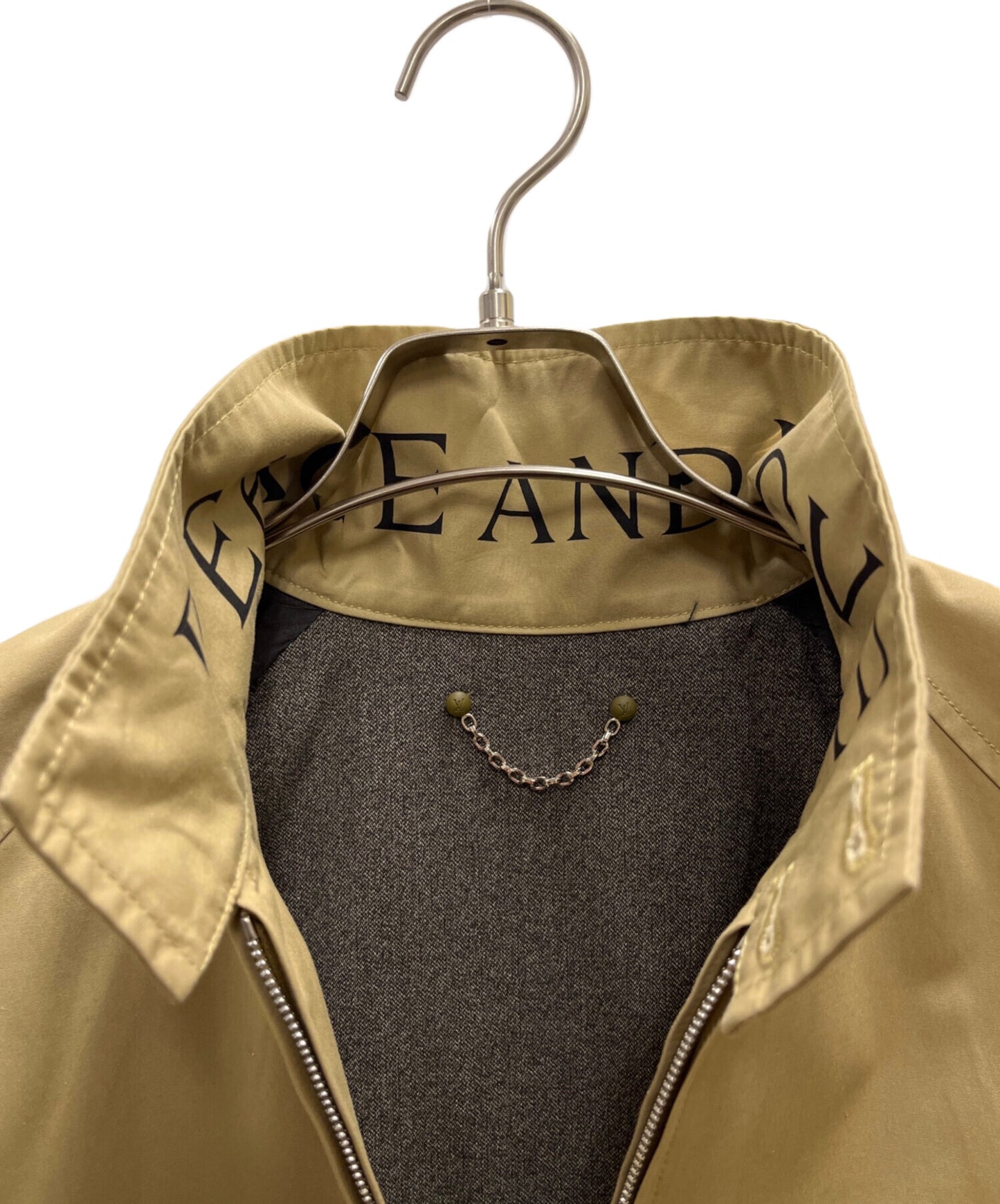 [Pre-owned] LOUIS VUITTON PEACE AND LOVE Harrington Jacket RM182 GYW HFB65E