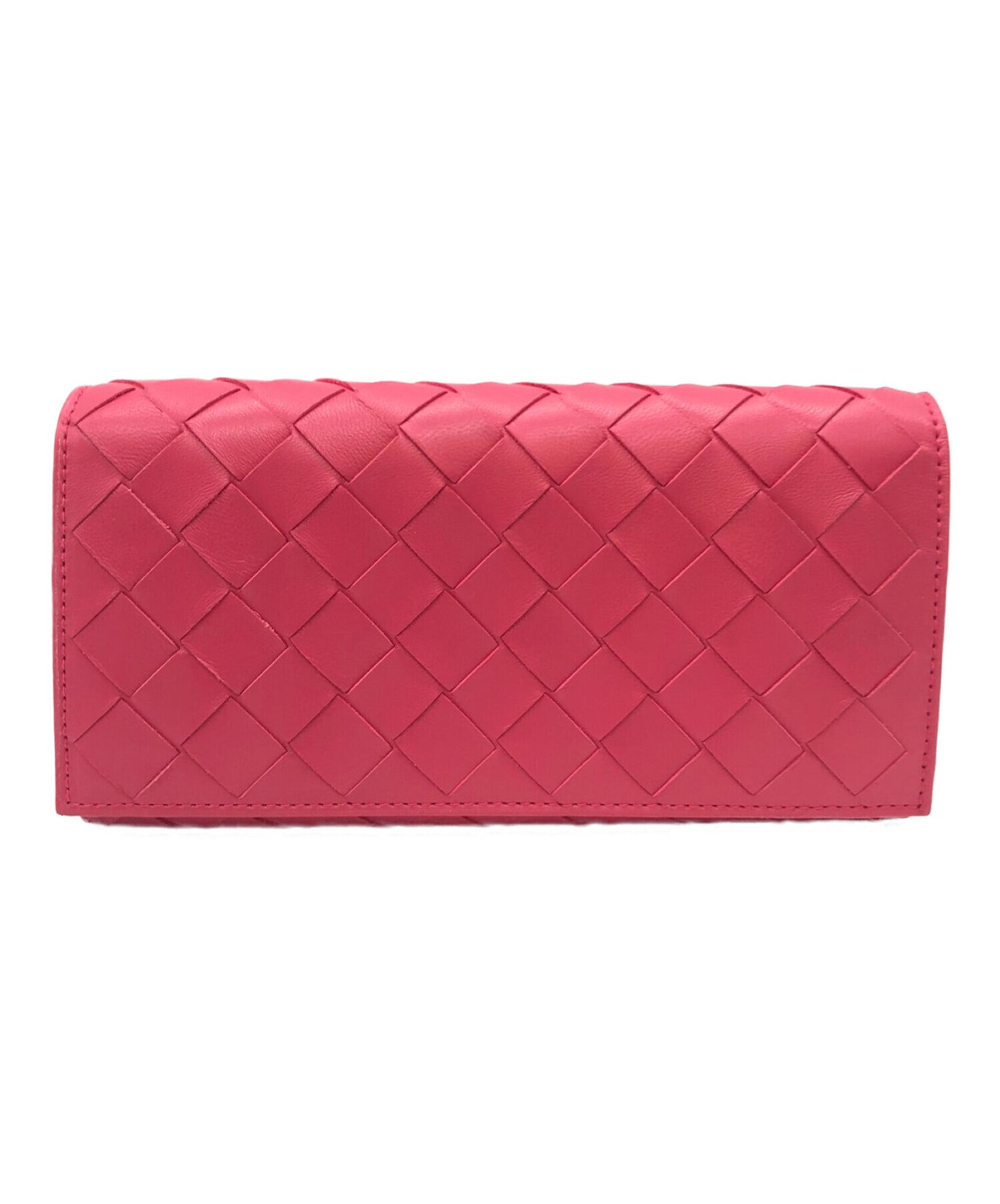 [Pre-owned] BOTTEGA VENETA Intrecciato long wallet