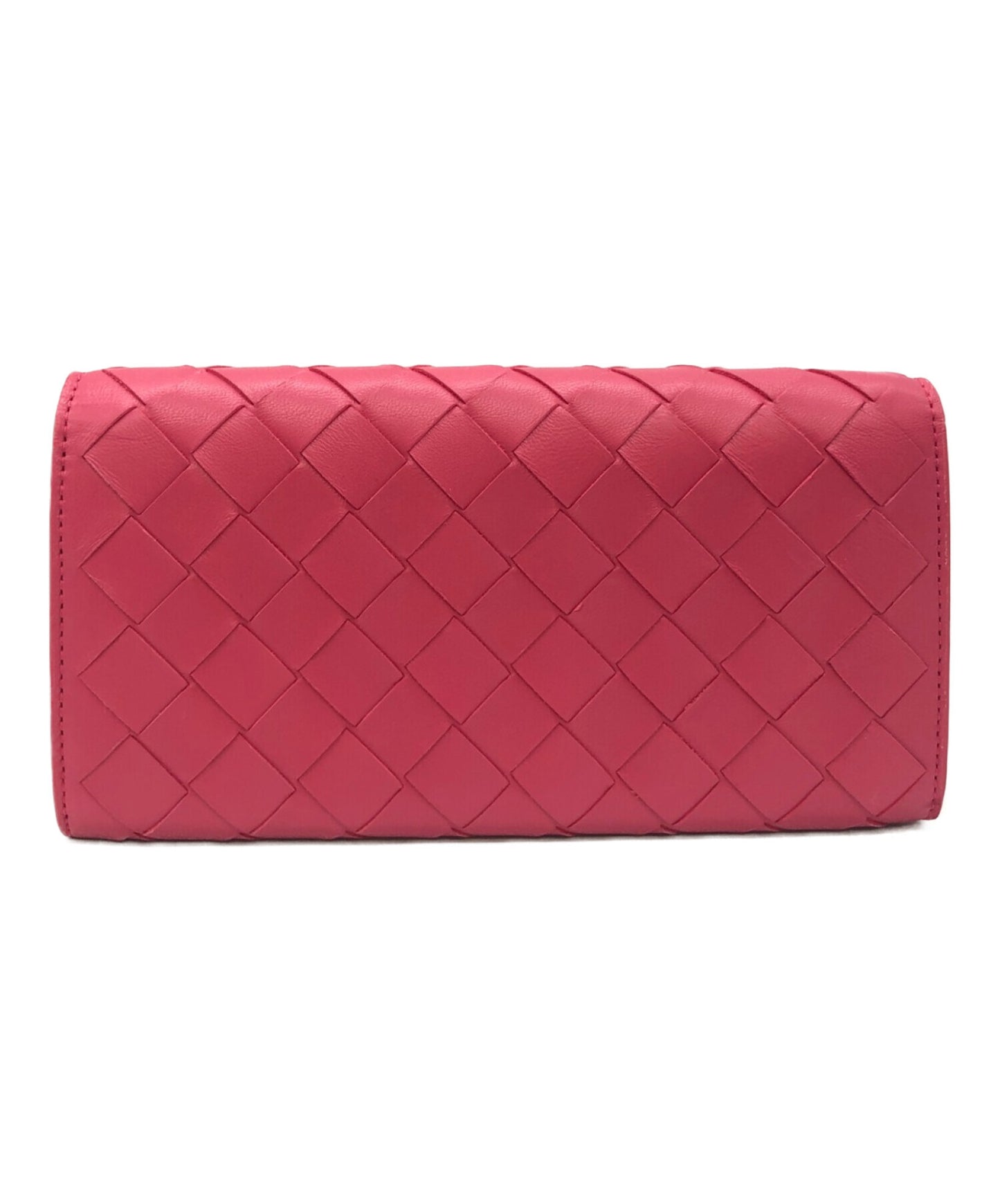 [Pre-owned] BOTTEGA VENETA Intrecciato long wallet