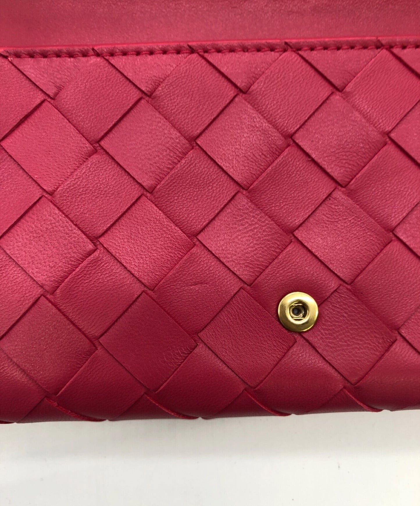 [Pre-owned] BOTTEGA VENETA Intrecciato long wallet
