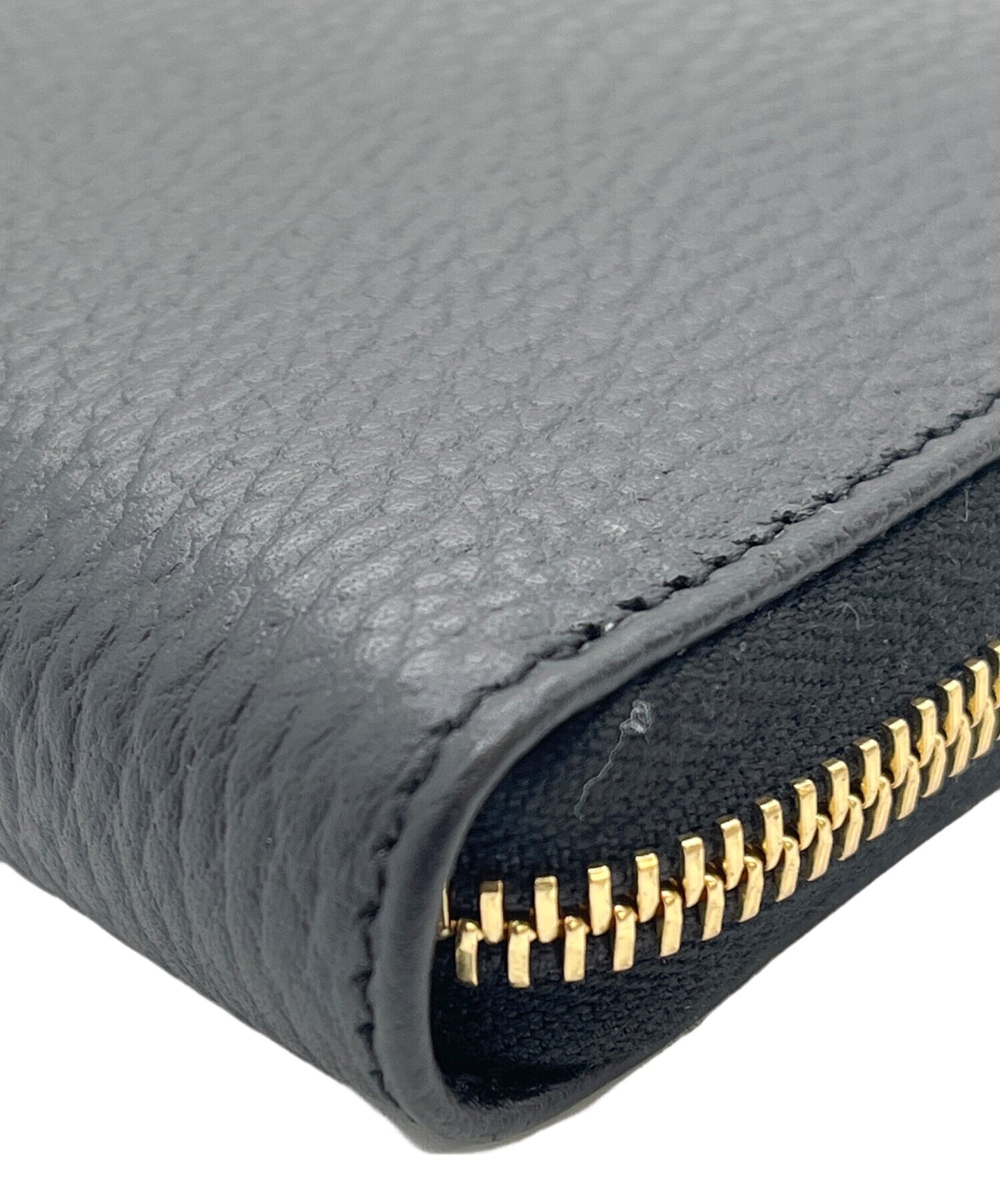 [Pre-owned] GUCCI Round zipper long wallet GUCCI GG Marmont 456117