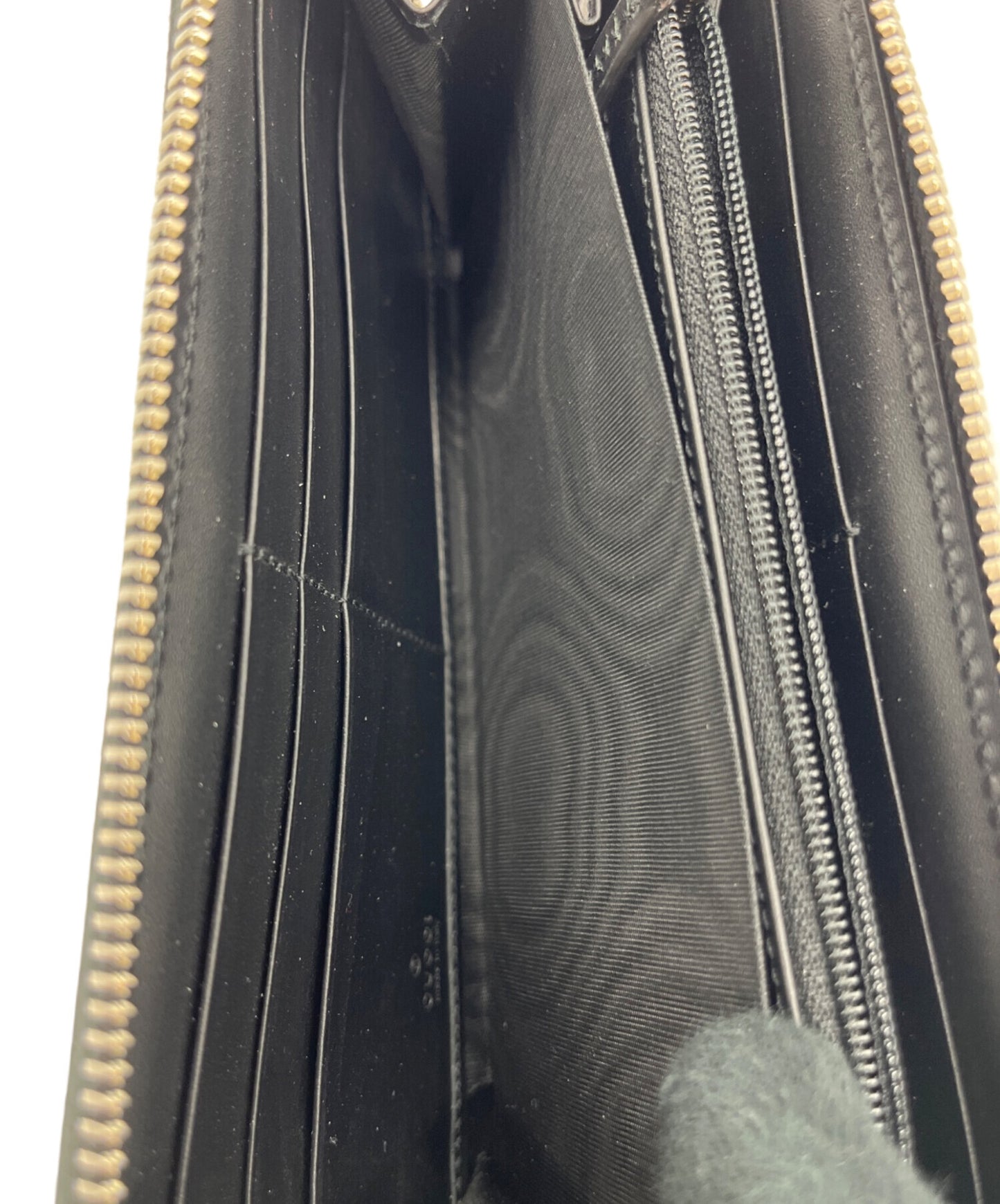 [Pre-owned] GUCCI Long wallet GUCCI GG Supreme 408831