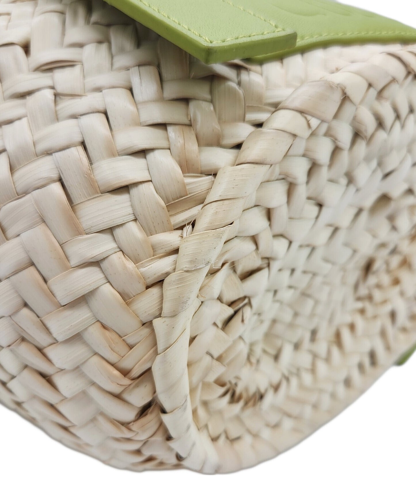 [Pre-owned] LOEWE Basket Bag Small (Palm Leaf Calf) / Cage Bag 327.02.S93