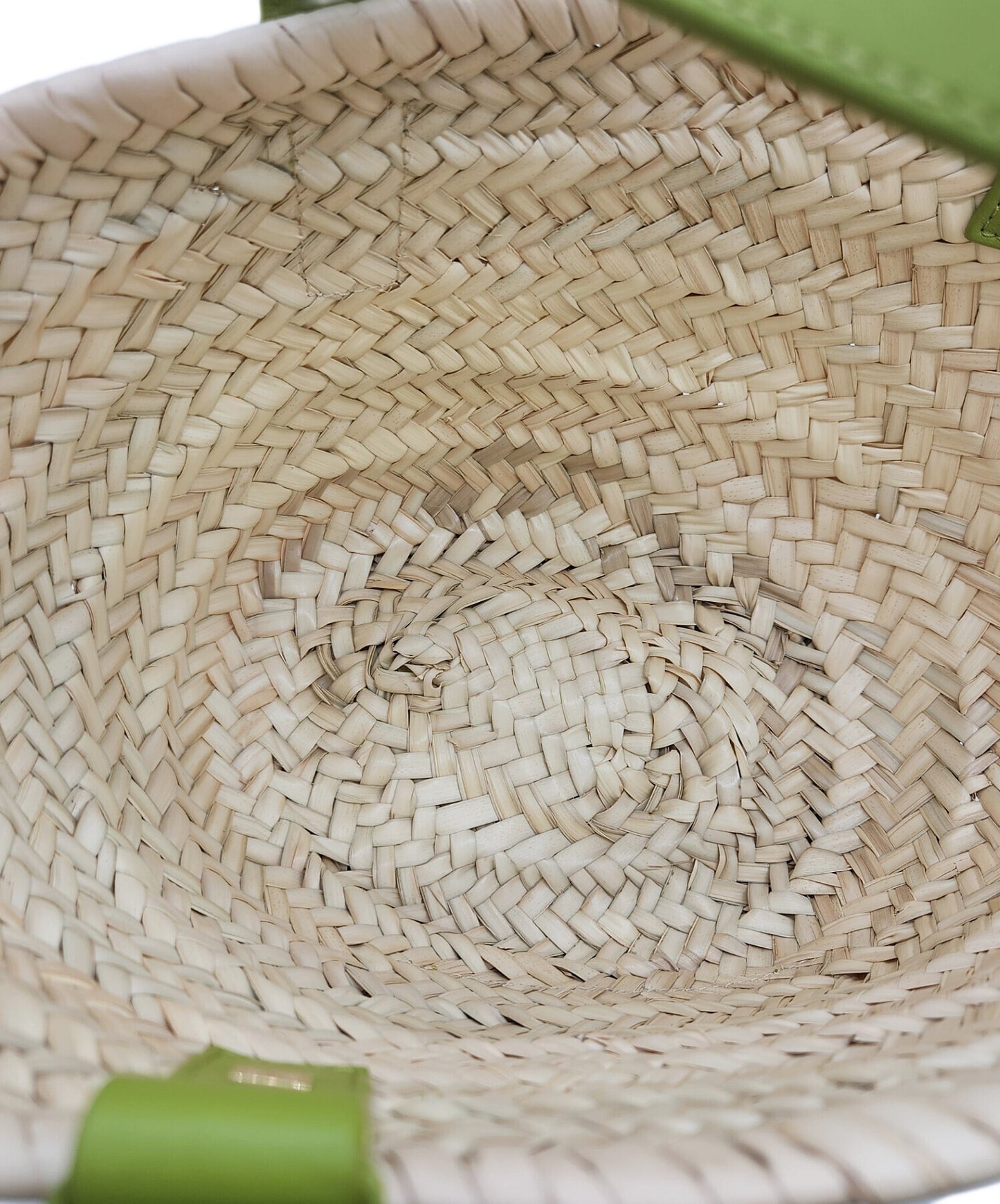 [Pre-owned] LOEWE Basket Bag Small (Palm Leaf Calf) / Cage Bag 327.02.S93