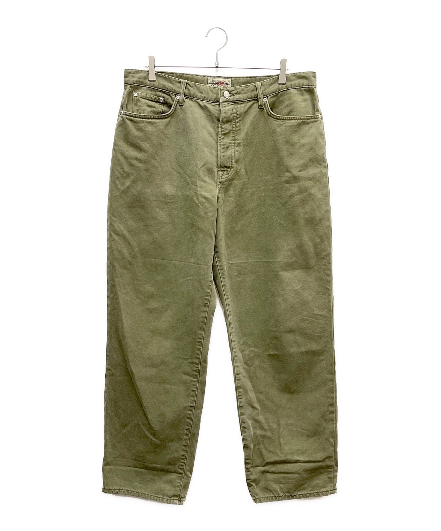 [Pre-owned] stussy BIG OL' JEAN WASHED CANVAS 116618